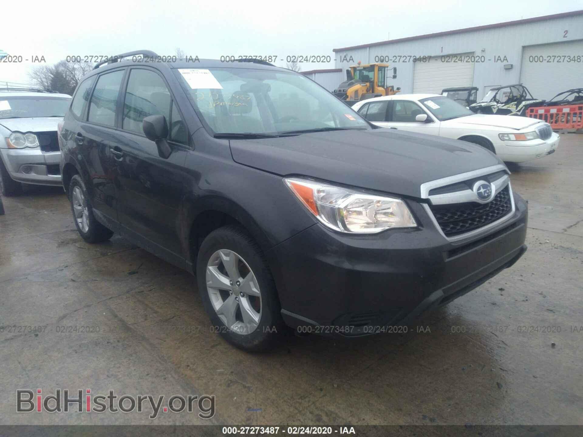 Фотография JF2SJABC9GH456272 - SUBARU FORESTER 2016