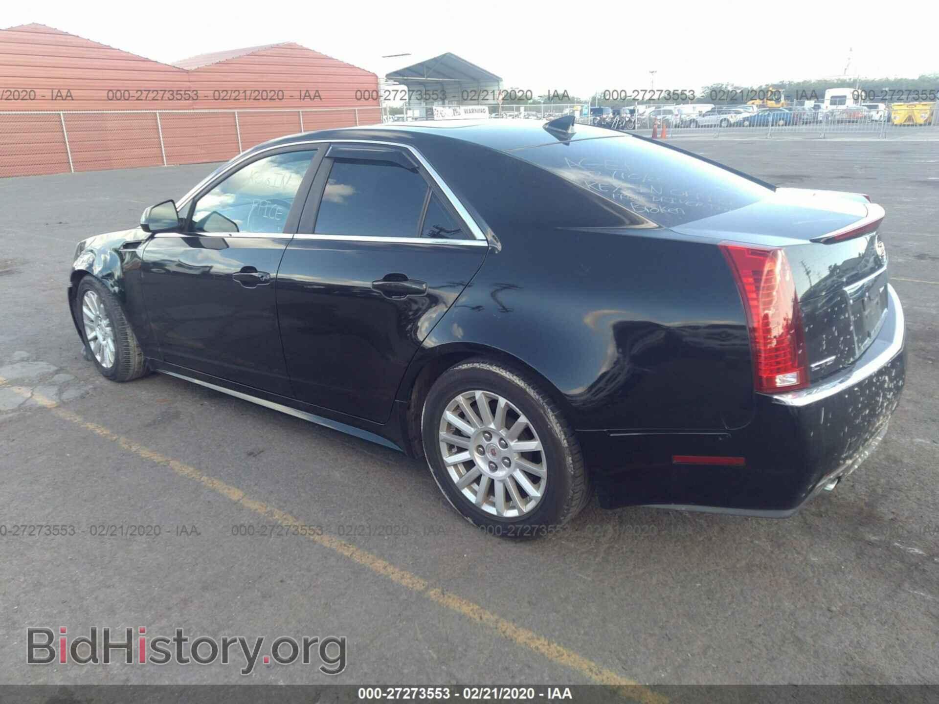 2012 CADILLAC CTS - VIN: 1G6DA5E56C0156437 - Фото 3