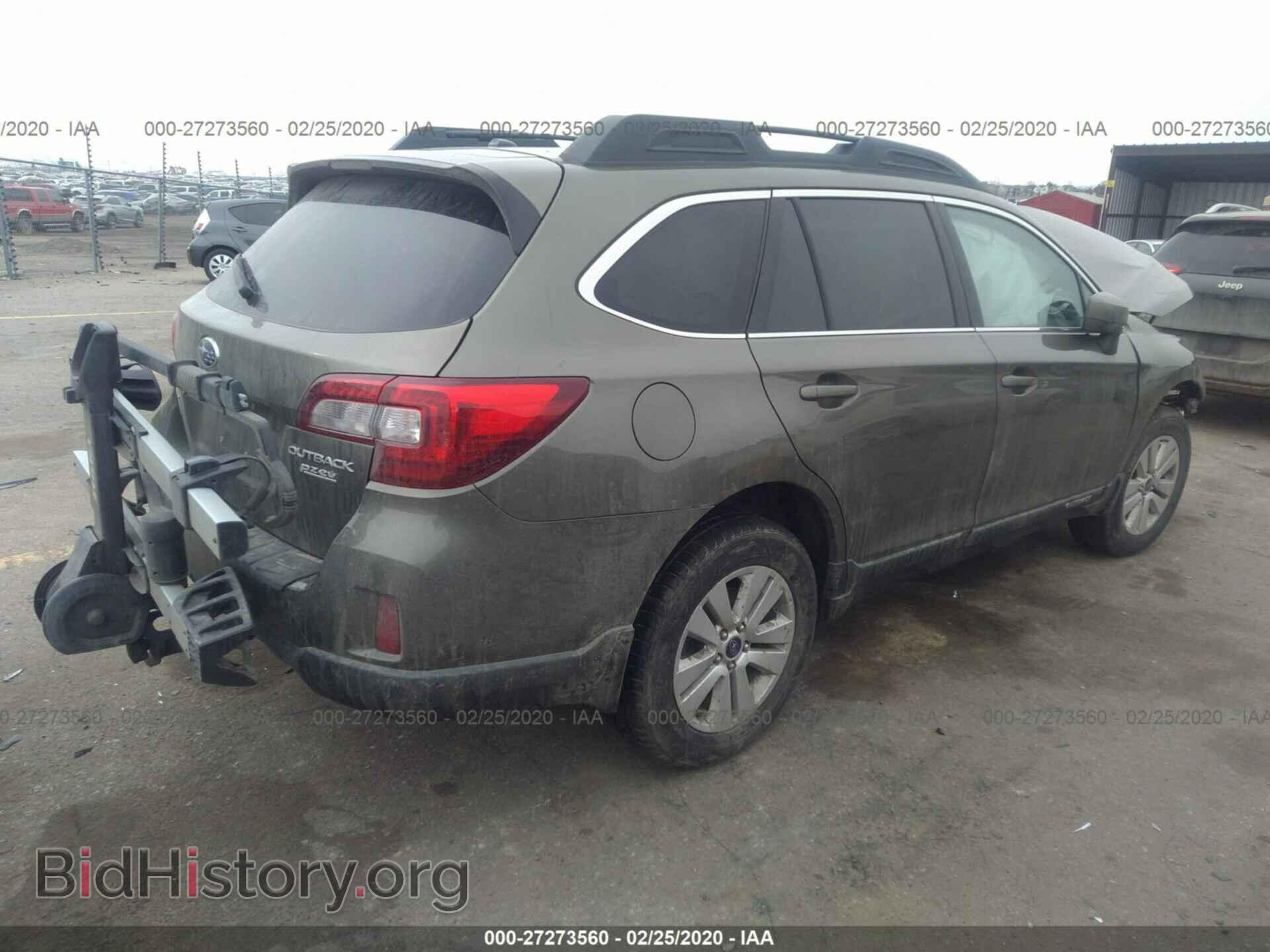 2015 SUBARU OUTBACK - VIN: 4S4BSACC6F3223063 - Фото 4