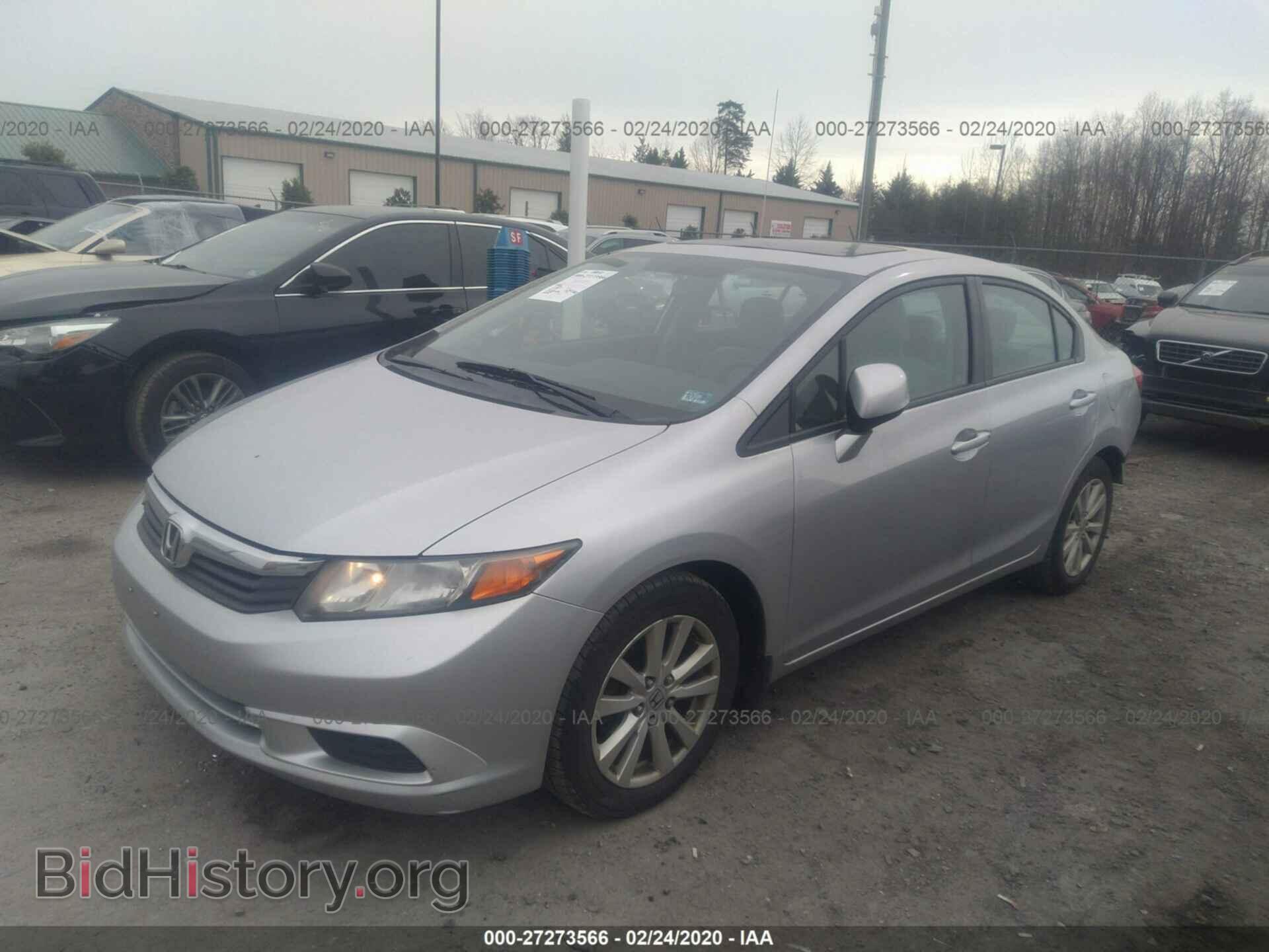 2012 HONDA CIVIC - VIN: 19XFB2F89CE304484 - Фото 2