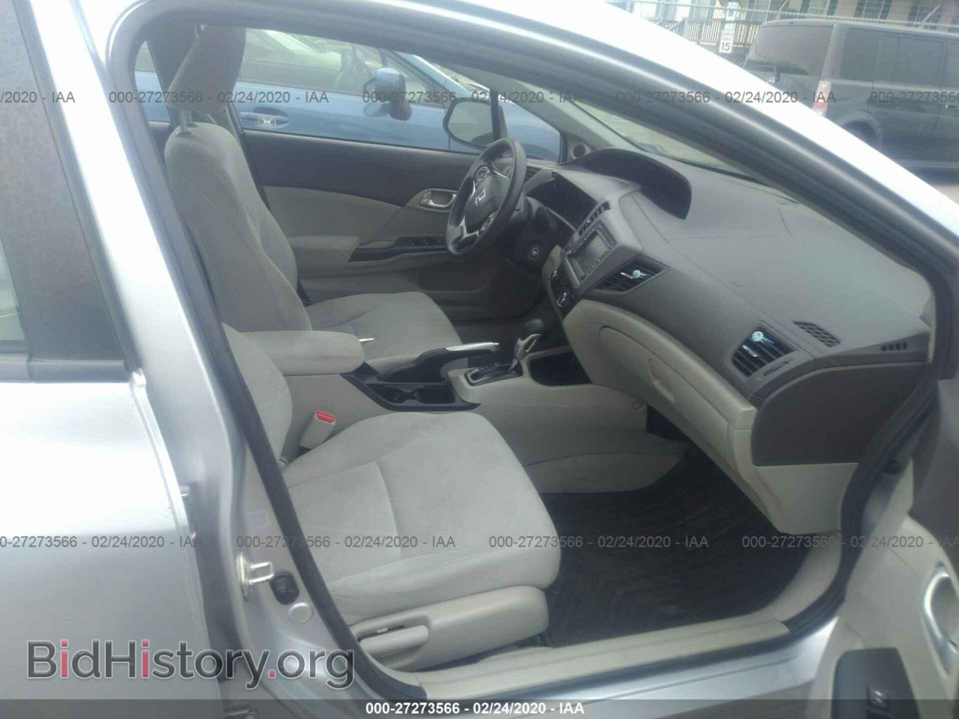 2012 HONDA CIVIC - VIN: 19XFB2F89CE304484 - Фото 5