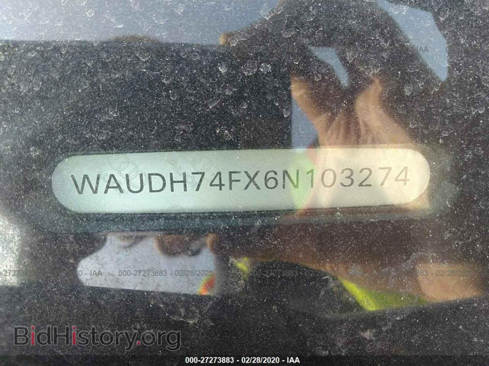 2006 AUDI A6 - VIN: WAUDH74FX6N103274 - Фото 9