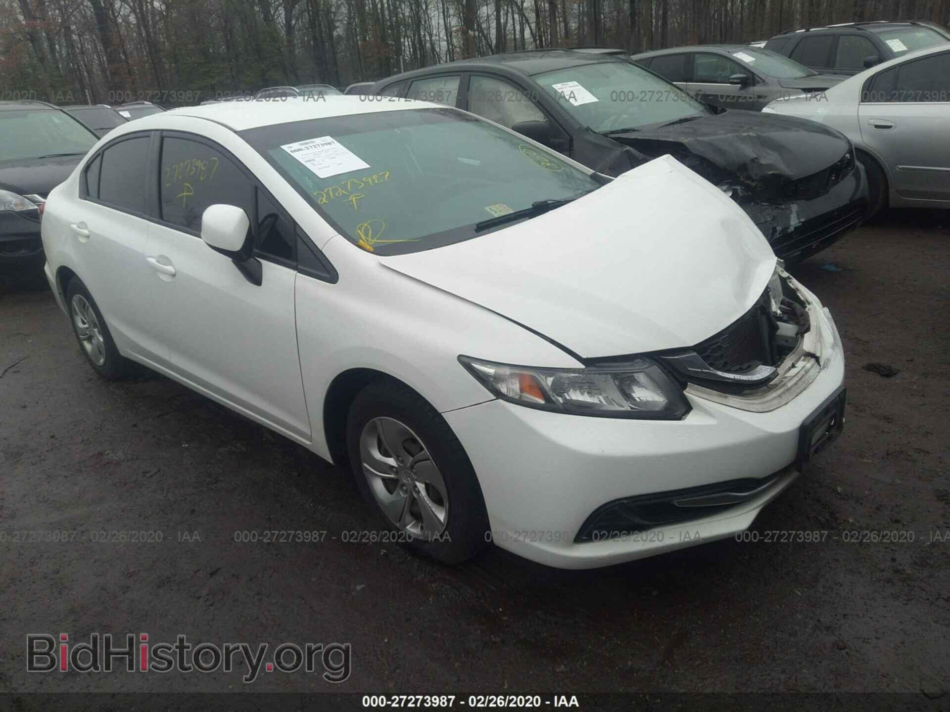 Фотография 2HGFB2F58DH563562 - HONDA CIVIC 2013