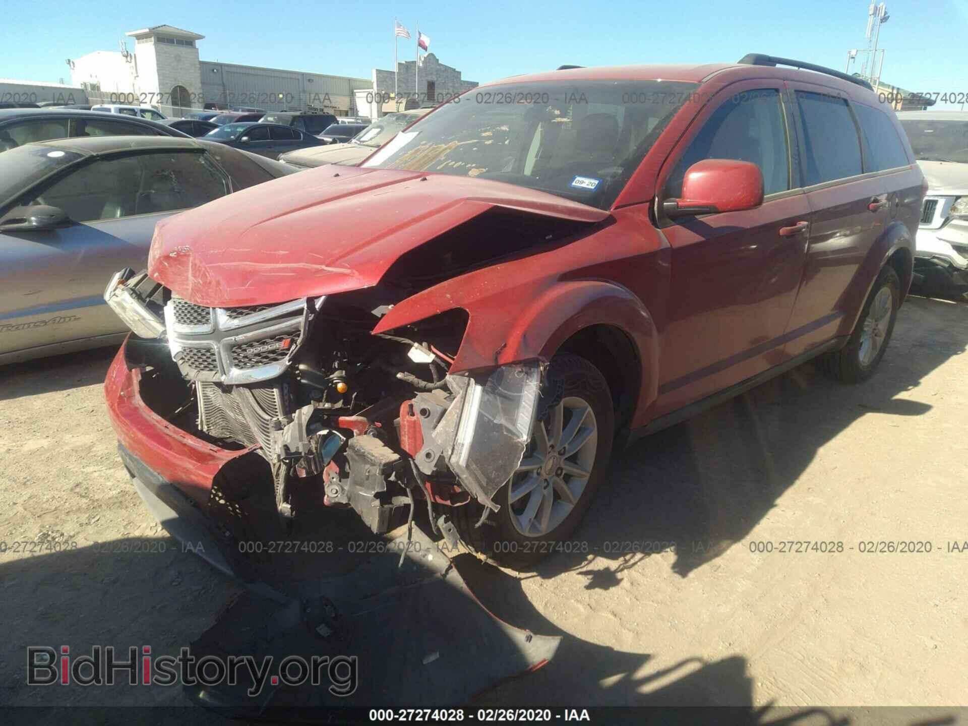 2015 DODGE JOURNEY - VIN: 3C4PDCBB0FT726374 - Photo 2