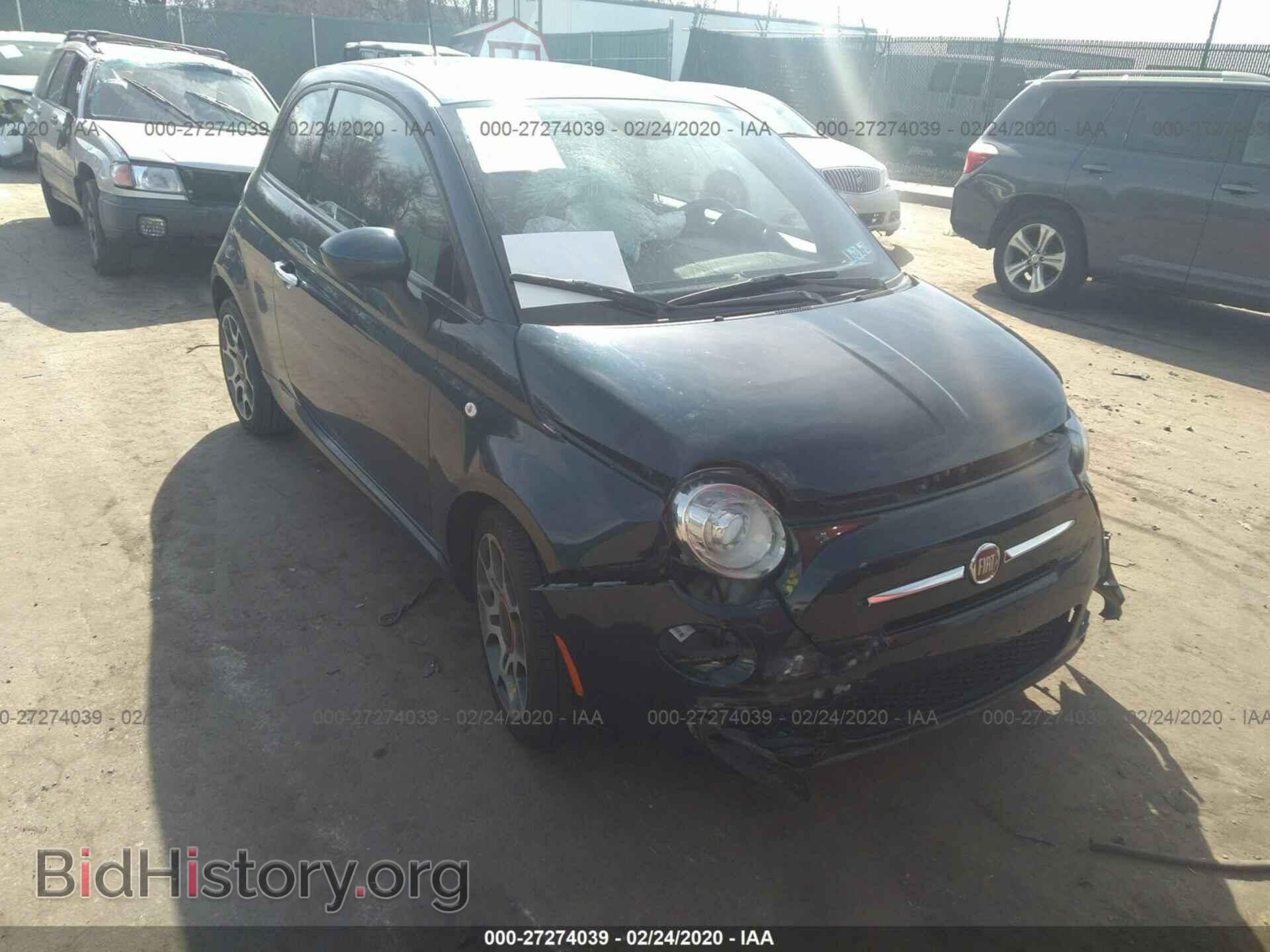 Photo 3C3CFFBR2FT638521 - FIAT 500 2015
