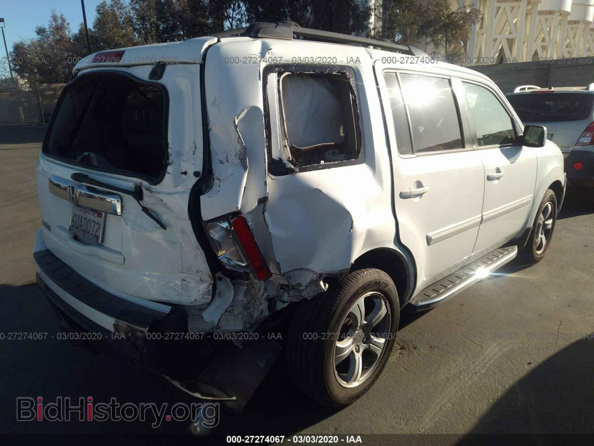 2012 HONDA PILOT - VIN: 5FNYF3H59CB010728 - Фото 4