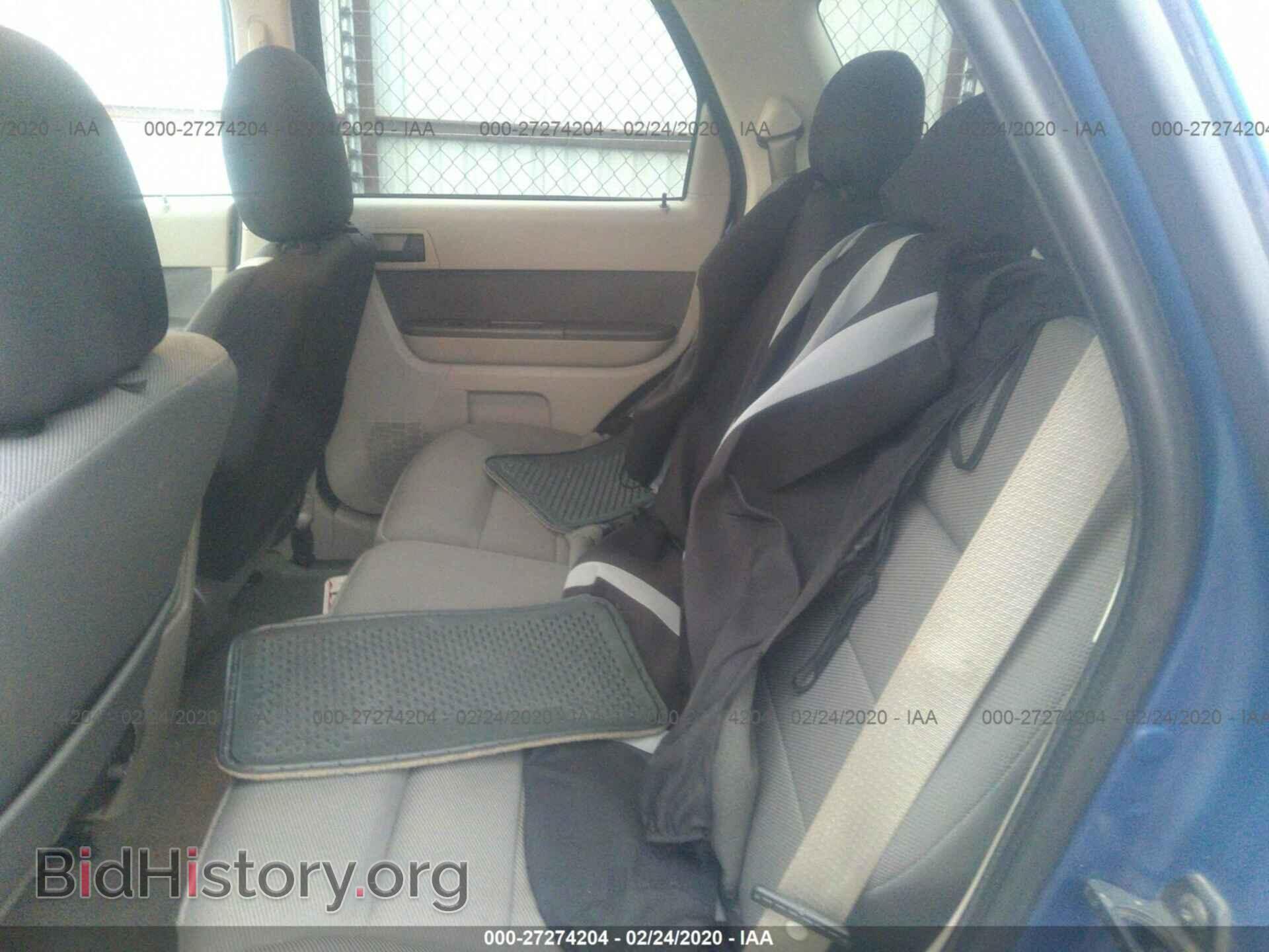 2009 FORD ESCAPE - VIN: 1FMCU03G49KC02847 - Фото 8
