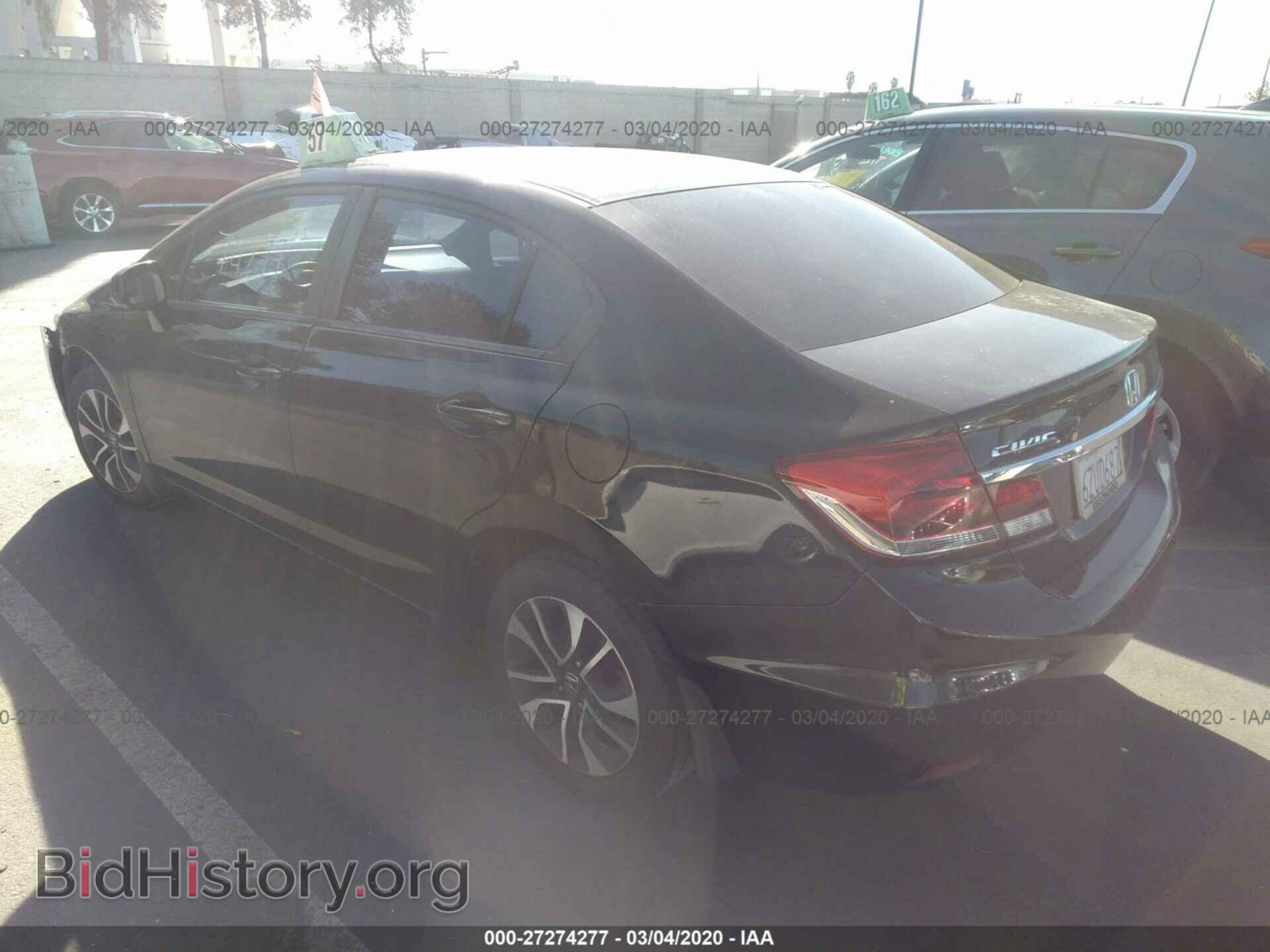 2013 HONDA CIVIC - VIN: 19XFB2F94DE209471 - Фото 3