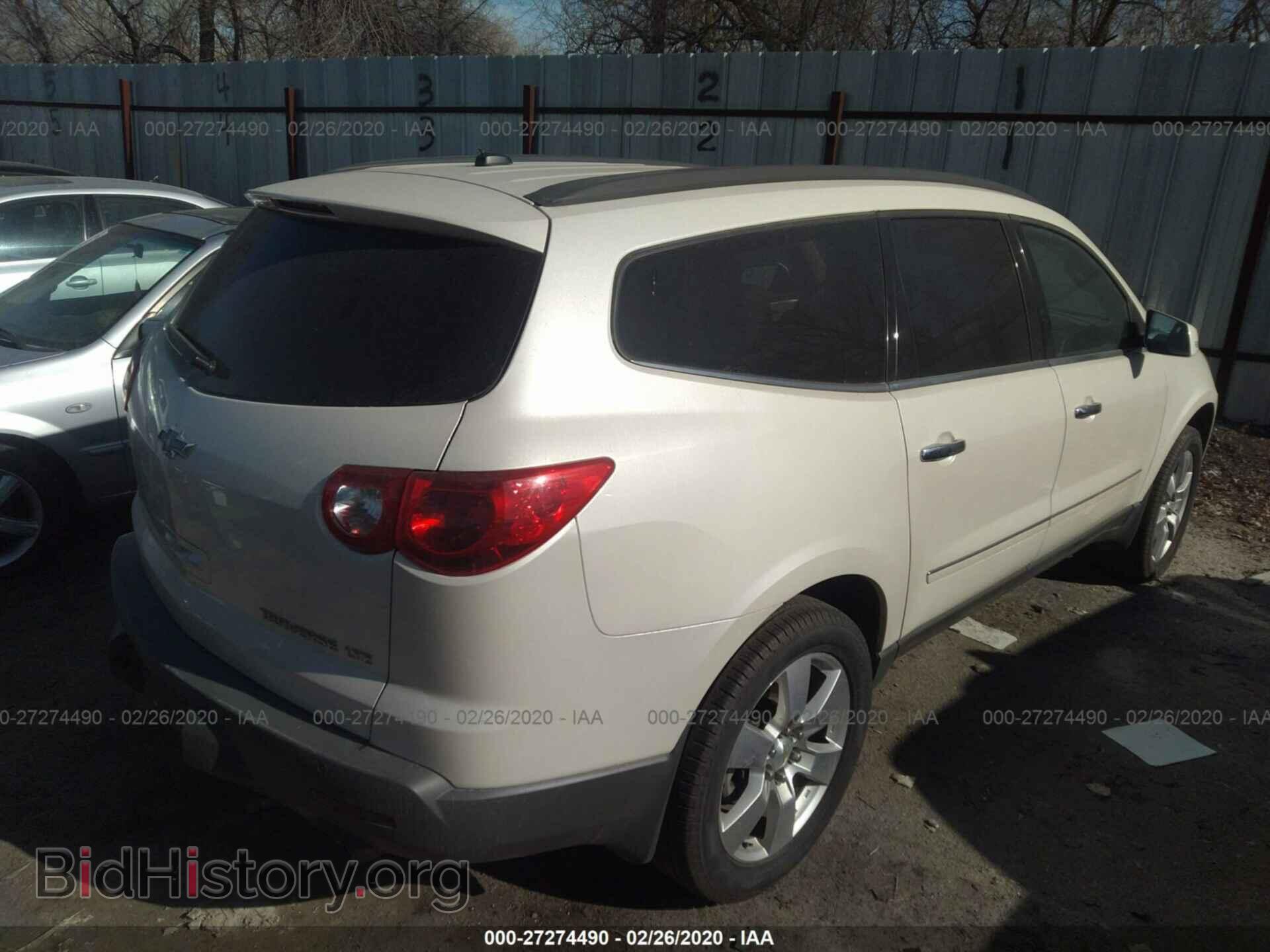2012 CHEVROLET TRAVERSE - VIN: 1GNKVLED6CJ338077 - Фото 4