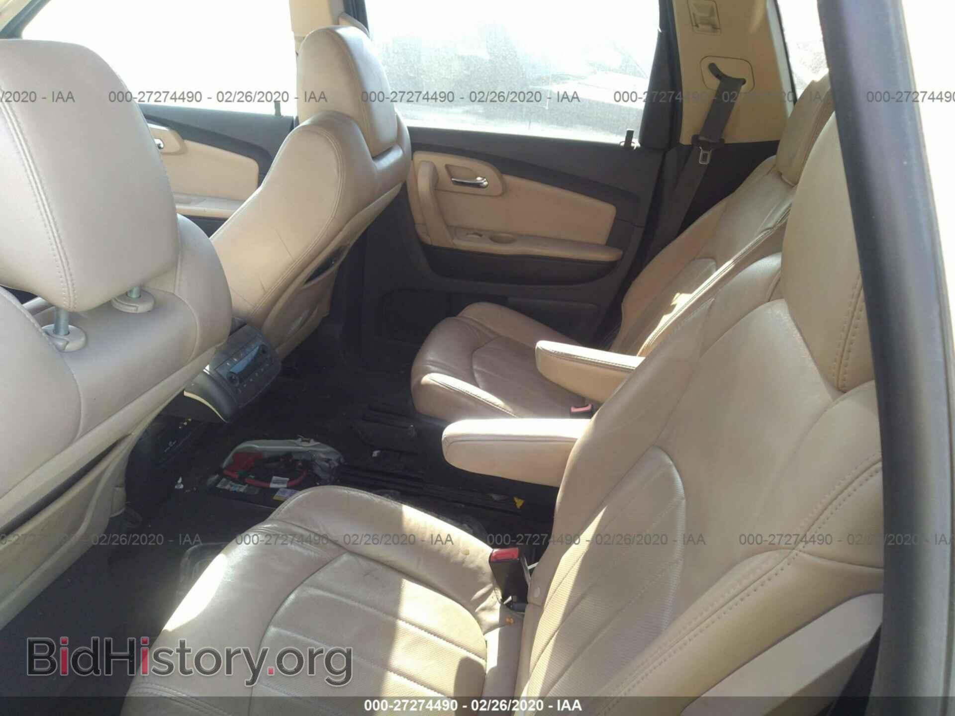 2012 CHEVROLET TRAVERSE - VIN: 1GNKVLED6CJ338077 - Фото 8