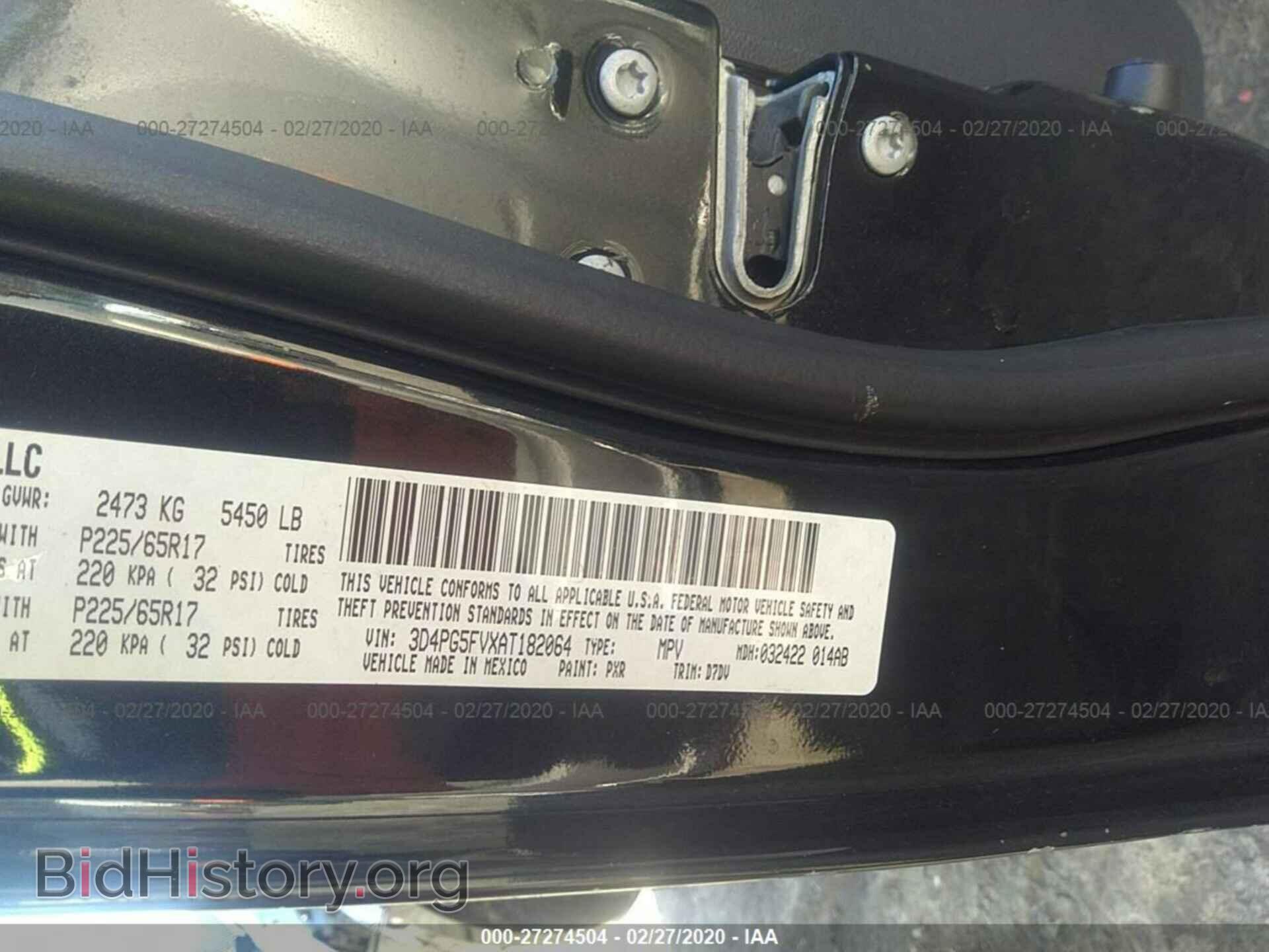 2010 DODGE JOURNEY - VIN: 3D4PG5FVXAT182064 - Фото 9