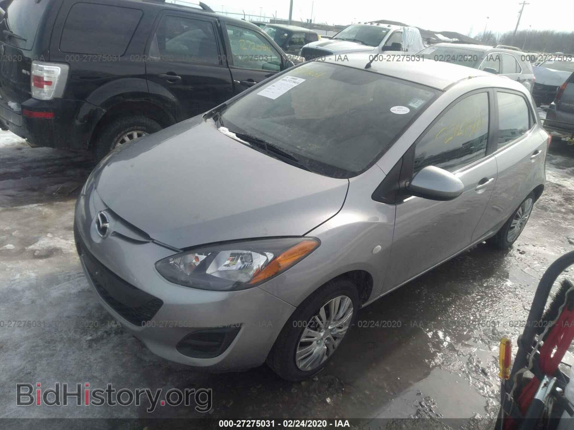 2012 MAZDA MAZDA2 - VIN: JM1DE1KY2C0139028 - Фото 2
