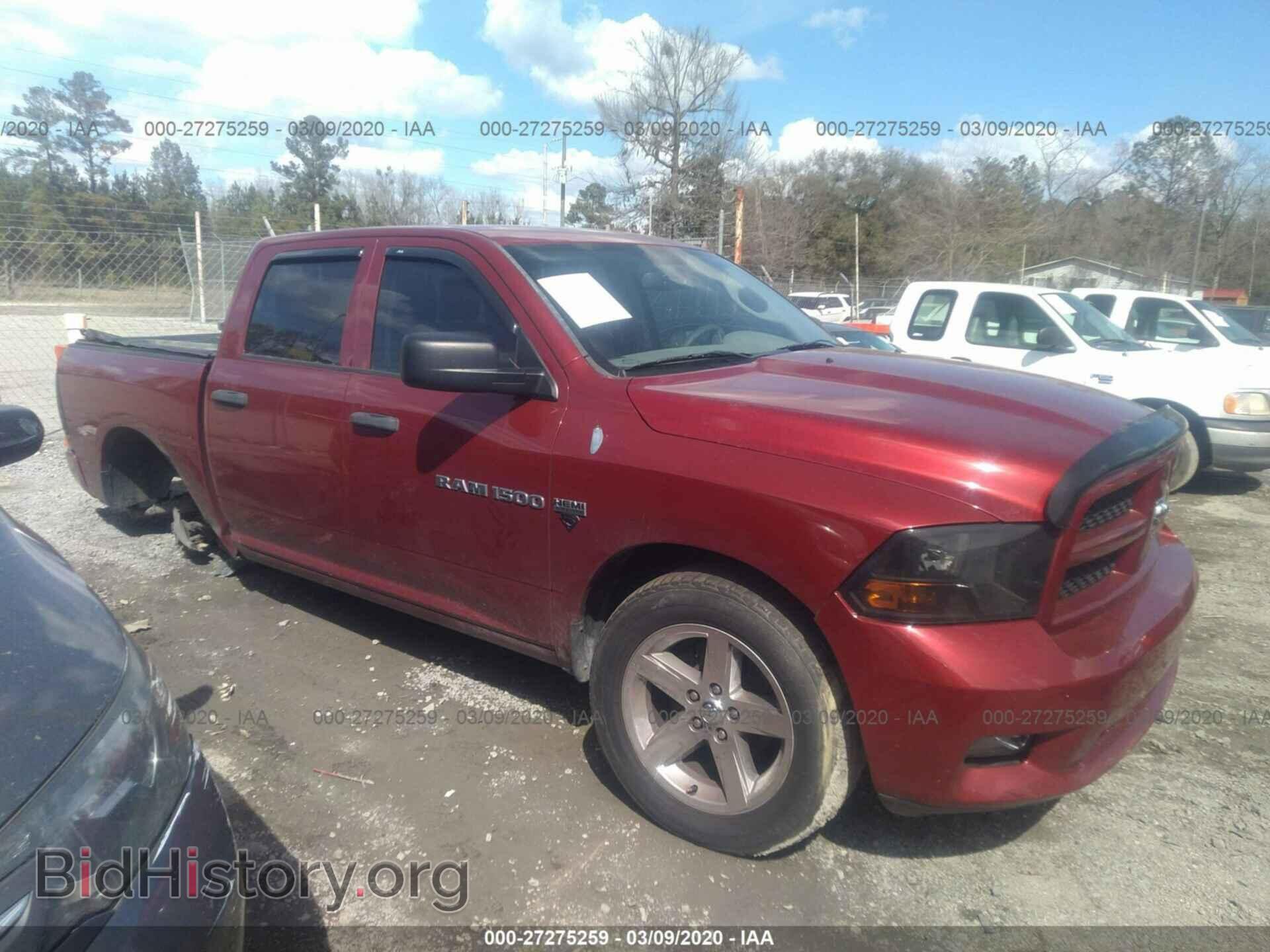 Photo 1C6RD6KT3CS224305 - DODGE RAM 1500 2012