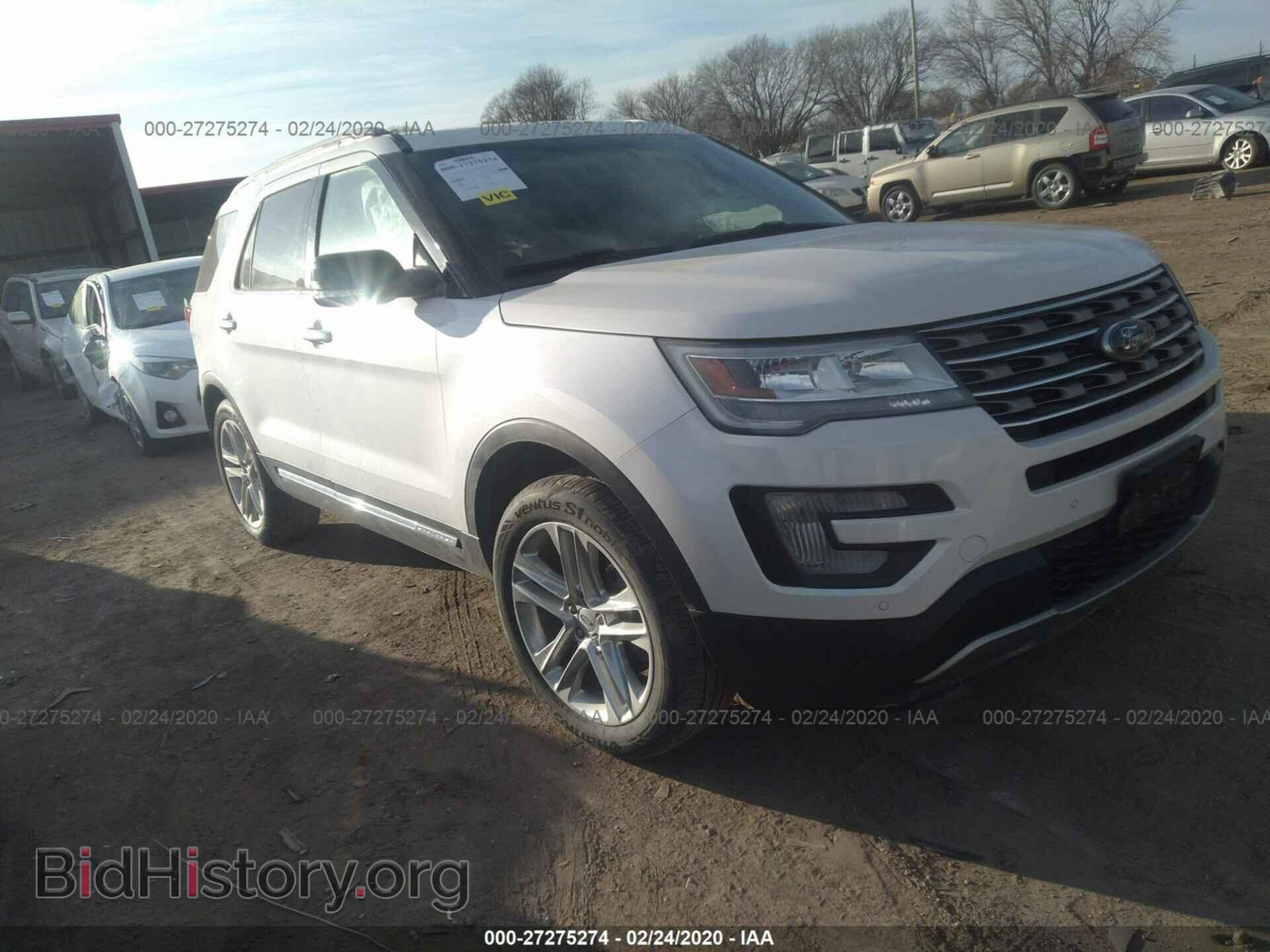 Фотография 1FM5K8D80GGC65383 - FORD EXPLORER 2016