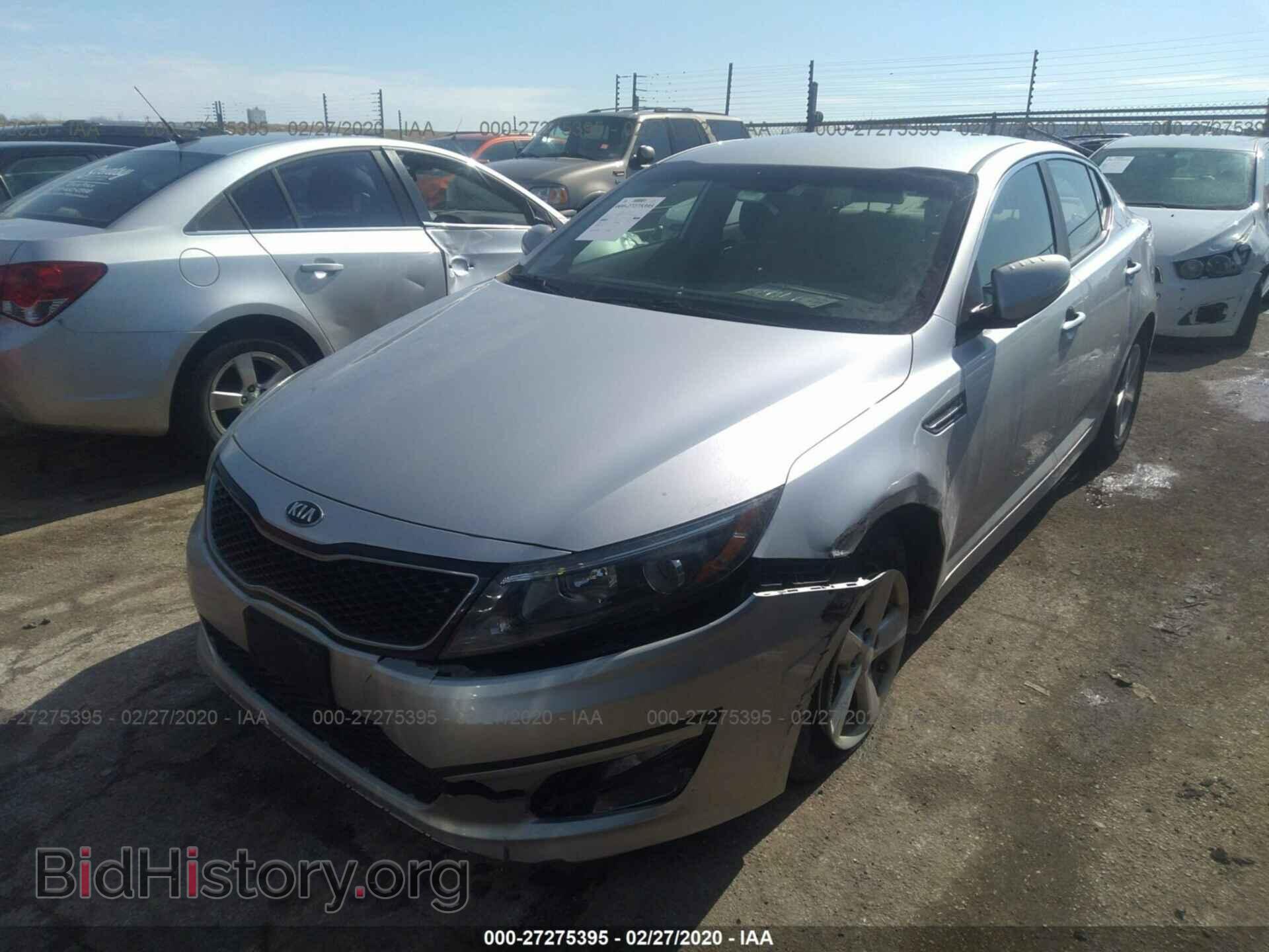 2014 KIA OPTIMA - VIN: KNAGM4A73E5453204 - Фото 2