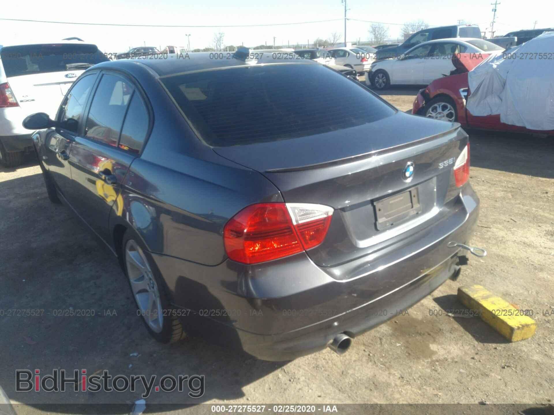2007 BMW 335 - VIN: WBAVB73517VF54239 - Фото 3