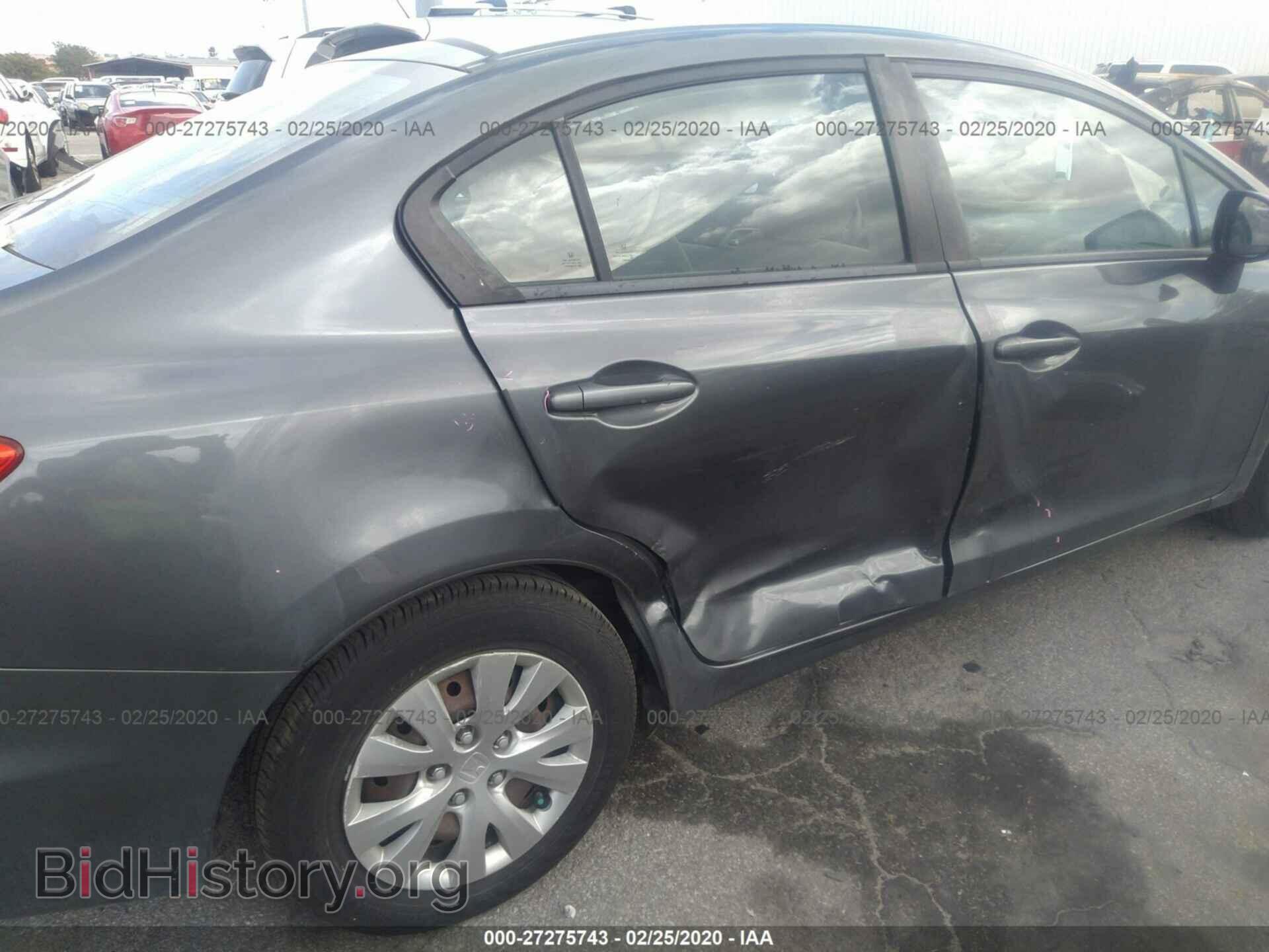 2012 HONDA CIVIC - VIN: 19XFB2F53CE068016 - Фото 6