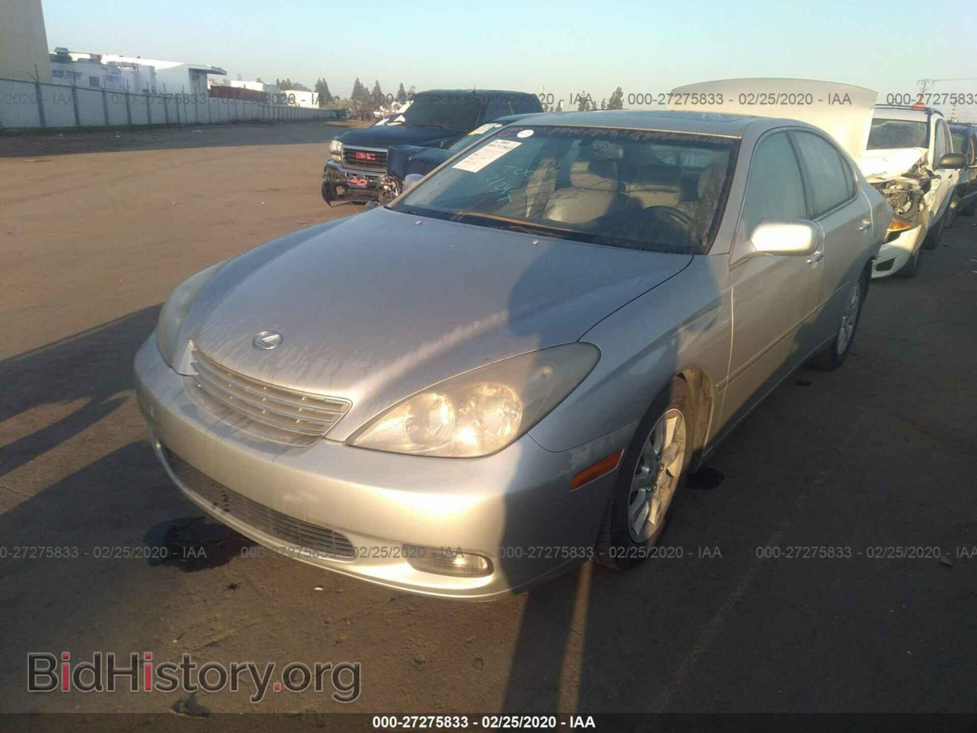 2003 LEXUS ES - VIN: JTHBF30G236016254 - Фото 2
