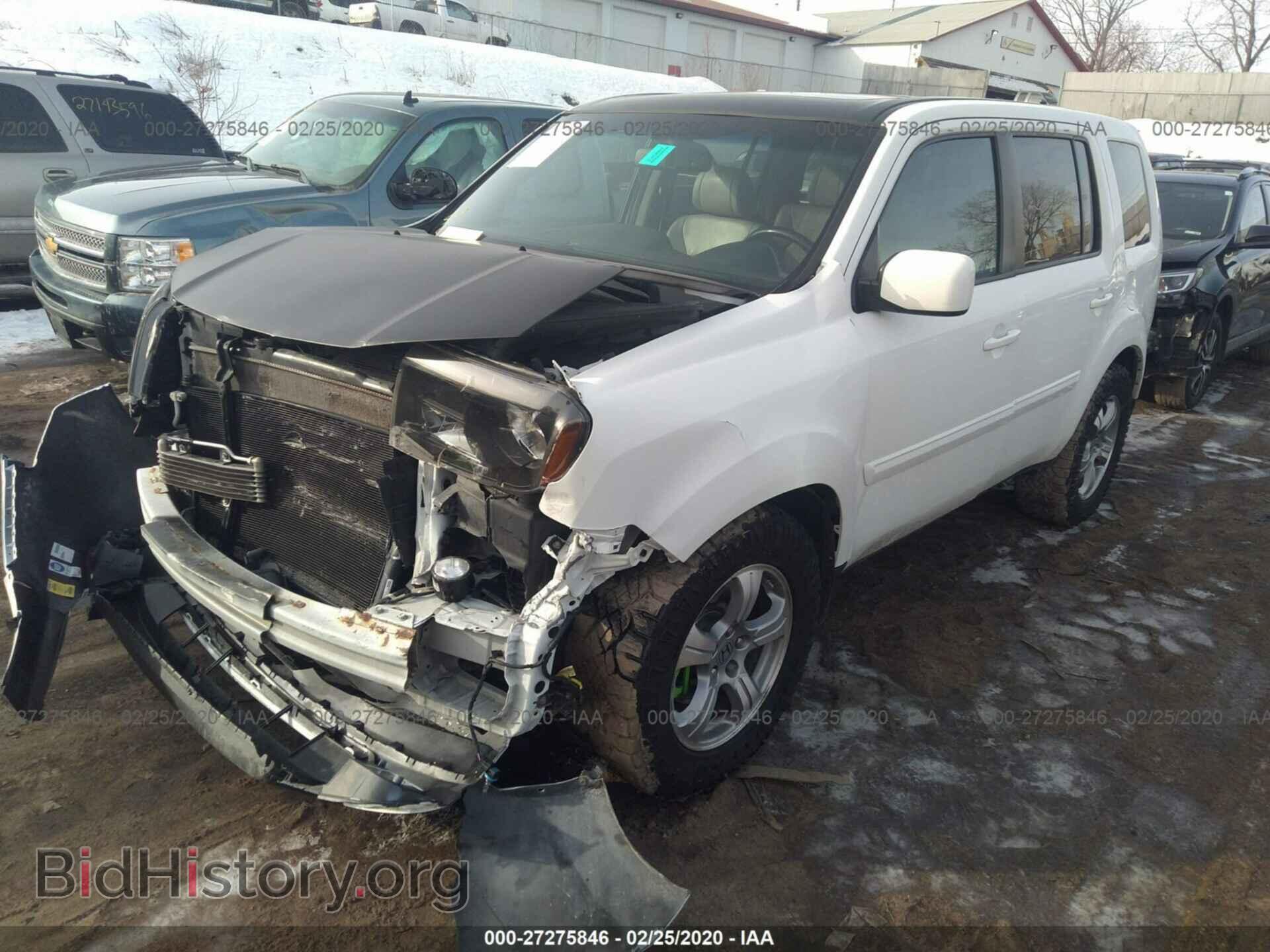 2013 HONDA PILOT - VIN: 5FNYF4H52DB083091 - Фото 2