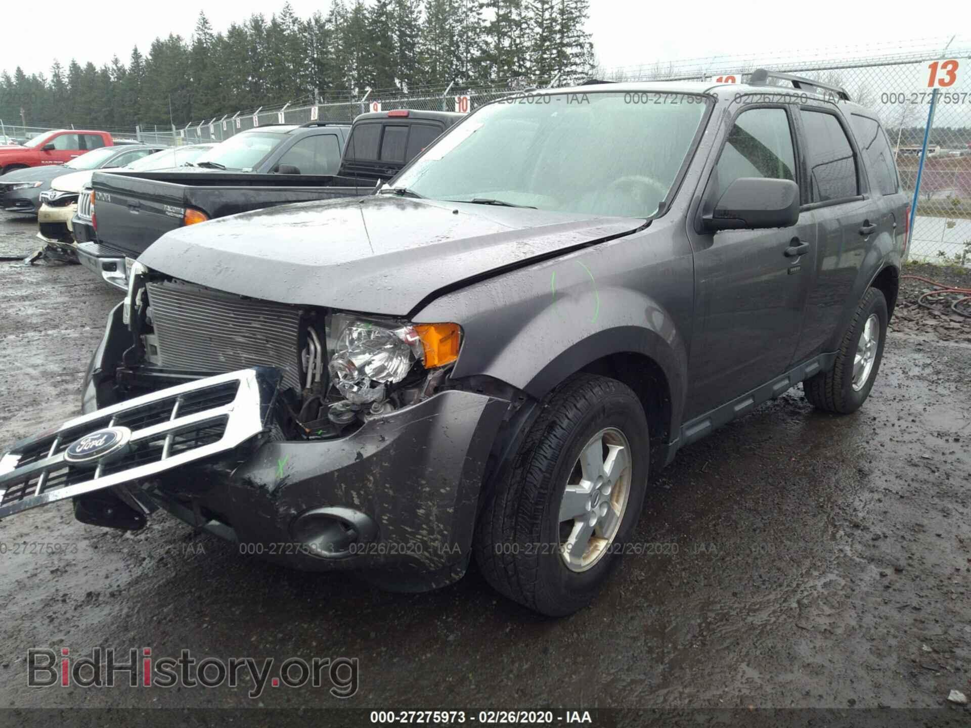 2011 FORD ESCAPE - VIN: 1FMCU9D70BKA45455 - Фото 2