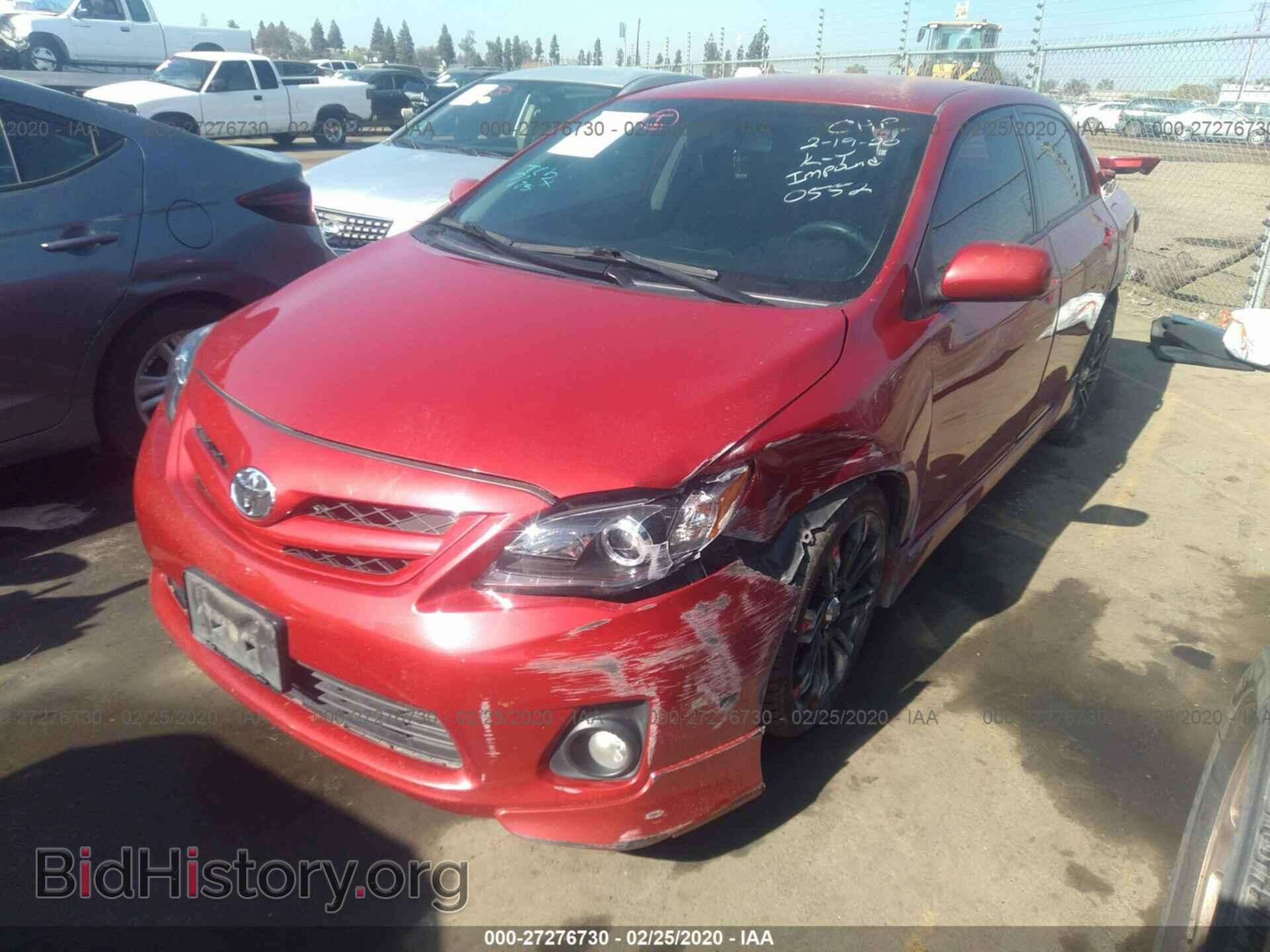 2013 TOYOTA COROLLA - VIN: 5YFBU4EE6DP120552 - Фото 2