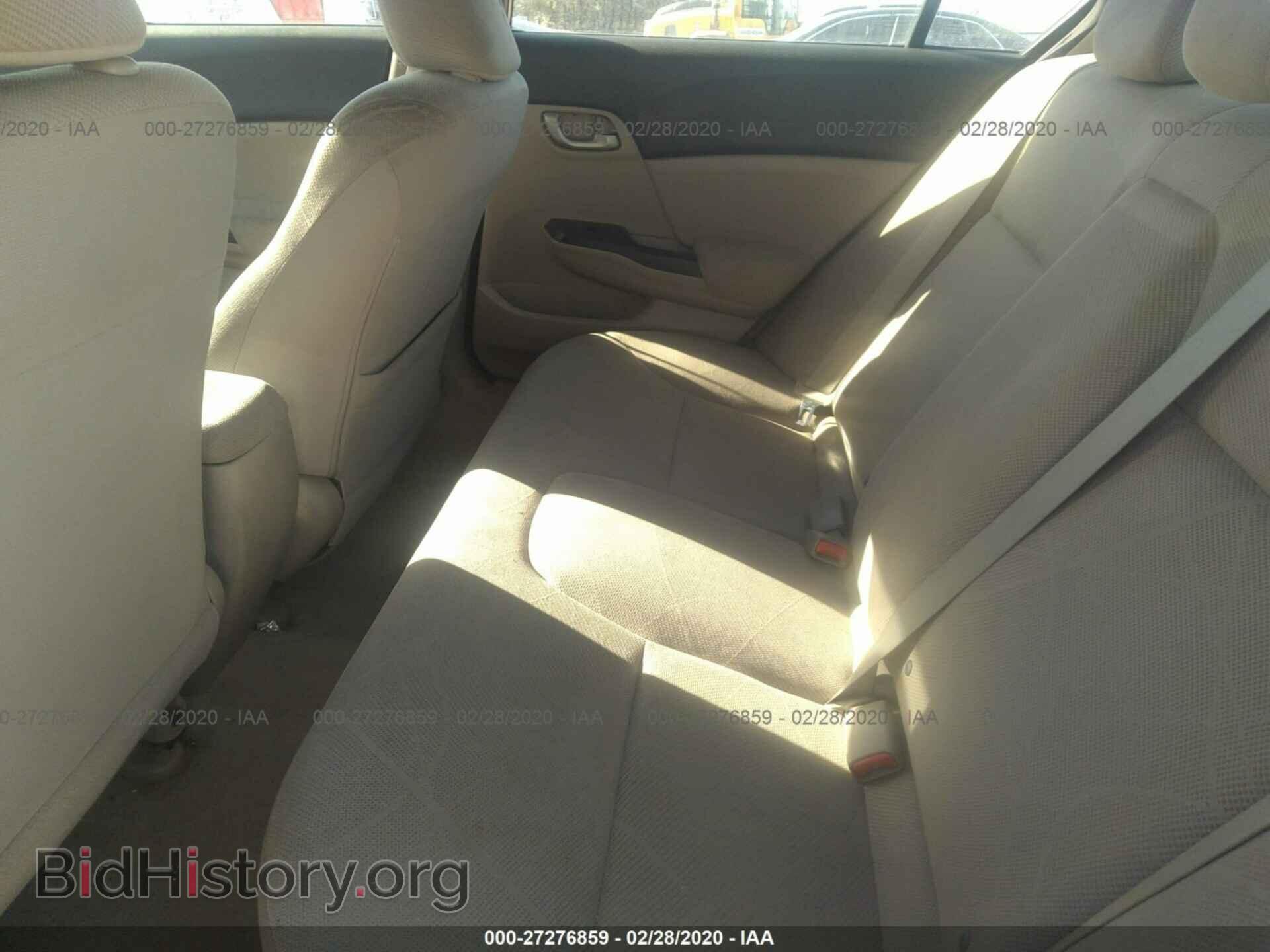 2012 HONDA CIVIC - VIN: 19XFB2F58CE089041 - Фото 8