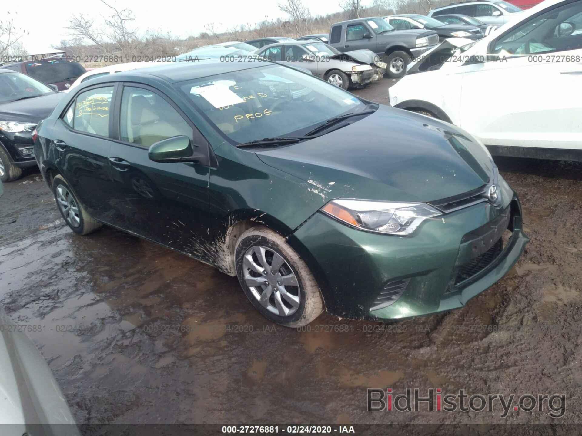 Photo 2T1BURHE0FC324050 - TOYOTA COROLLA 2015