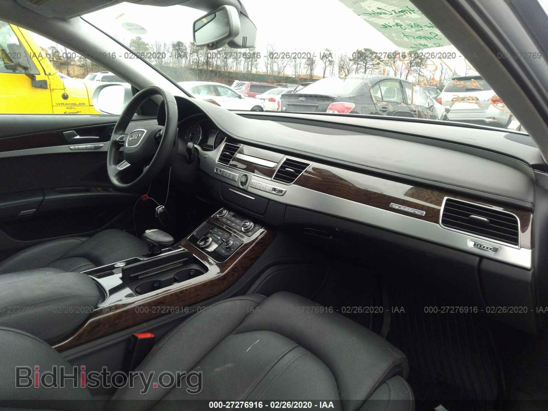 2013 AUDI A8 - VIN: WAUAGAFD3DN023178 - Фото 5