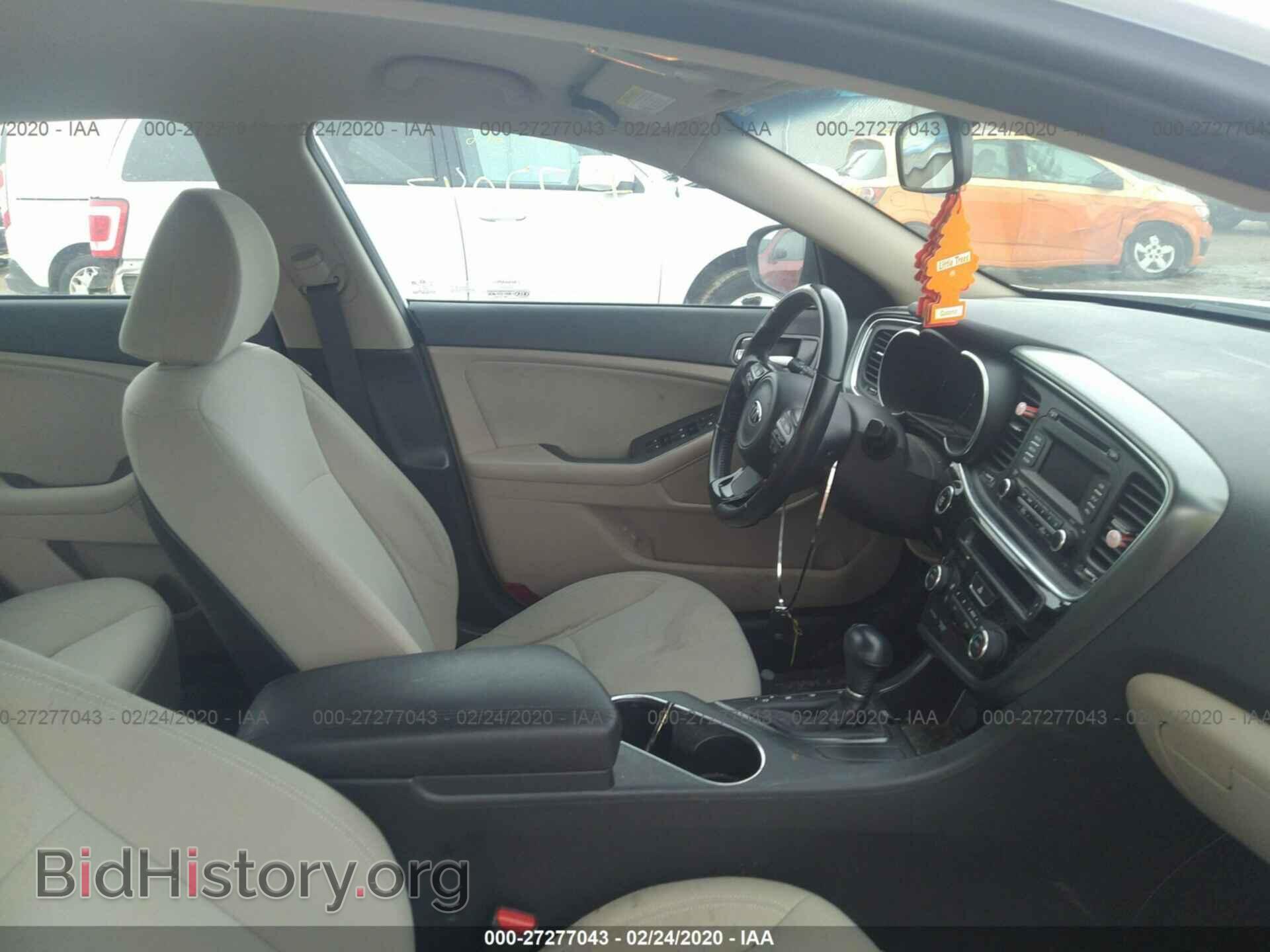 2014 KIA OPTIMA - VIN: KNAGM4AD0E5069239 - Фото 5