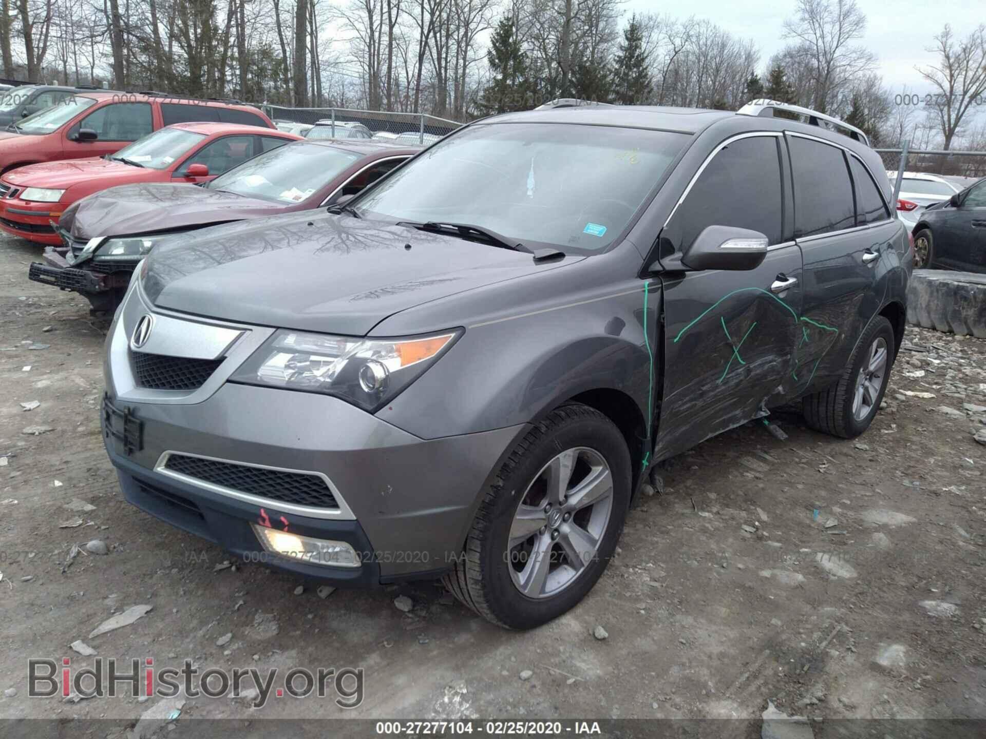 2012 ACURA MDX - VIN: 2HNYD2H20CH534103 - Фото 2