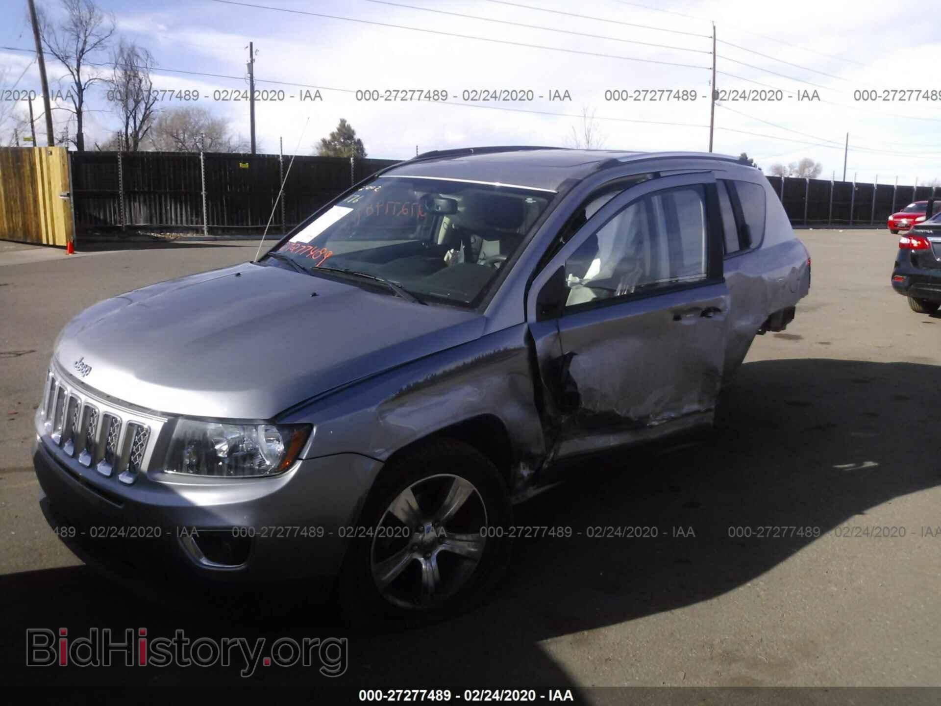 2016 JEEP COMPASS - VIN: 1C4NJDEB5GD795084 - Фото 2