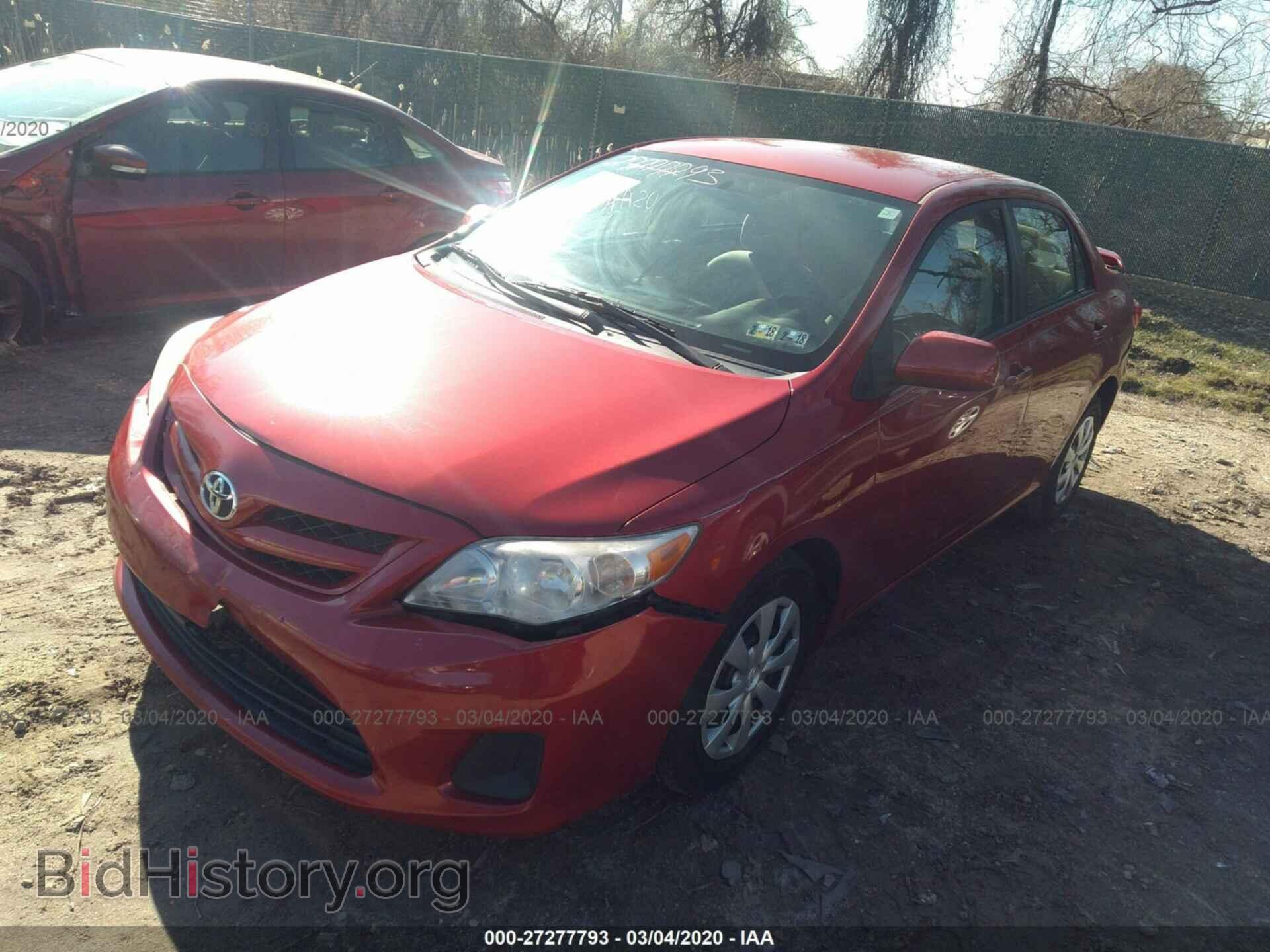 2011 TOYOTA COROLLA - VIN: 2T1BU4EEXBC567009 - Фото 2