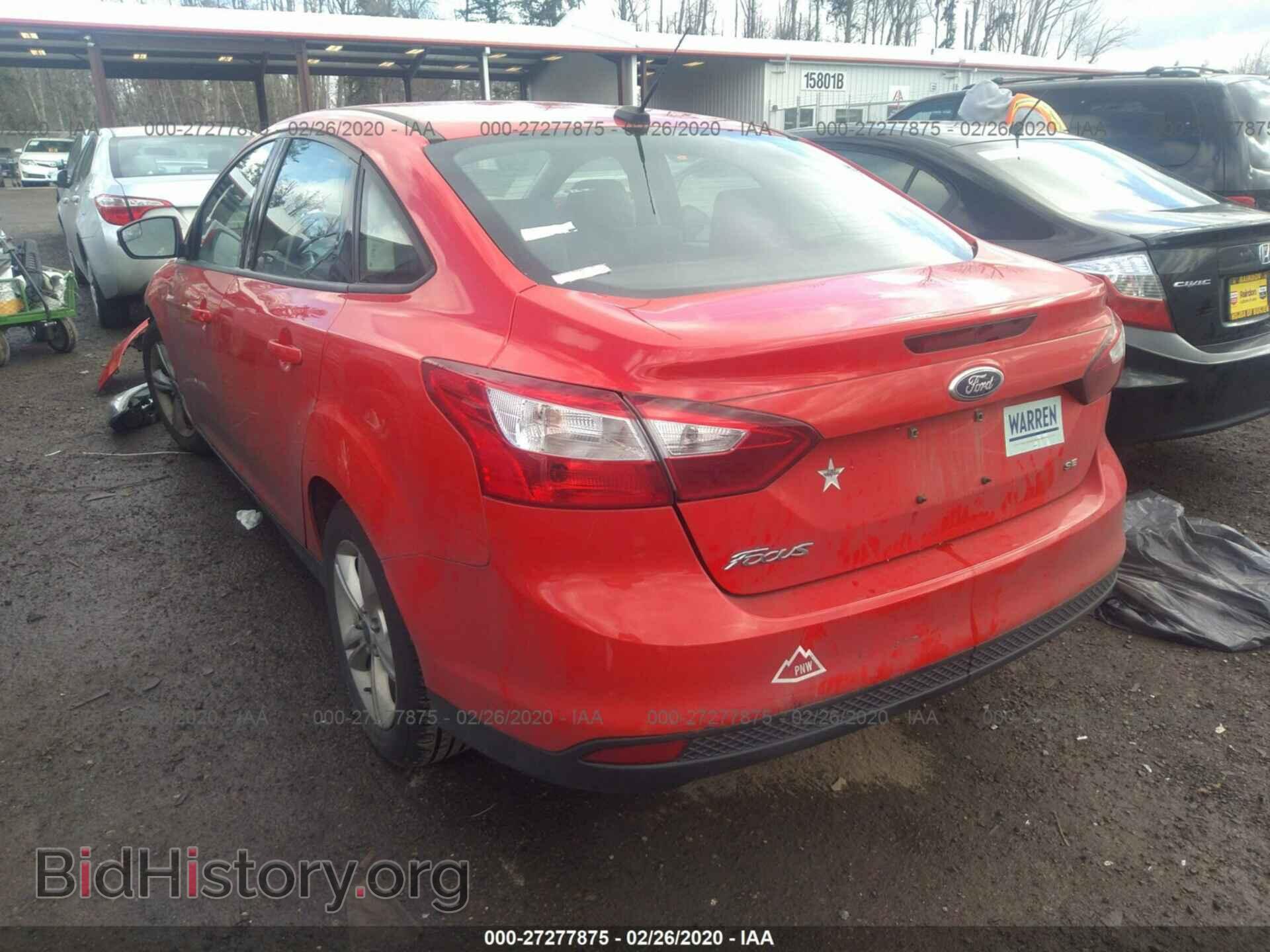 2014 FORD FOCUS - VIN: 1FADP3F21EL433247 - Фото 3