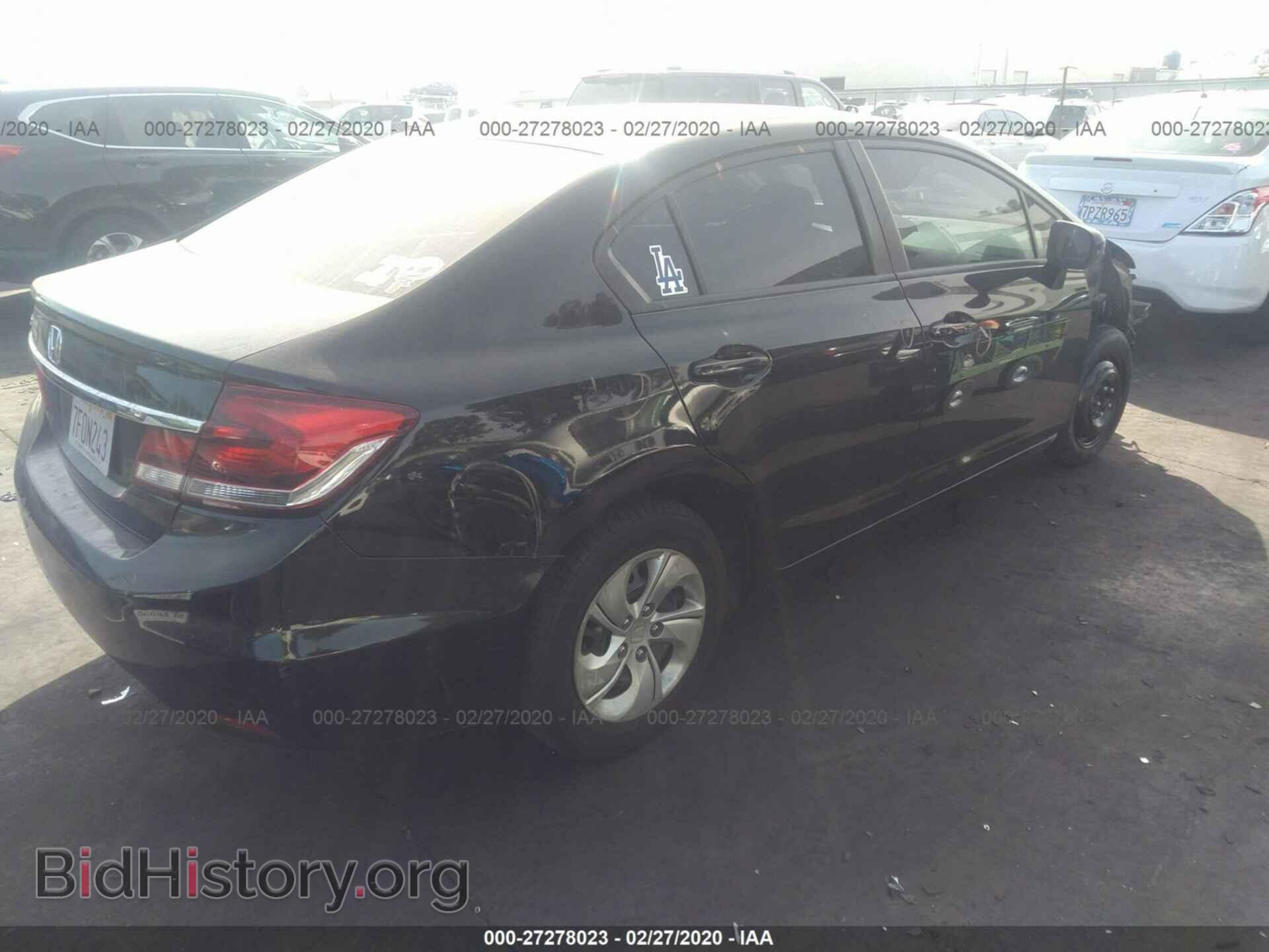 2014 HONDA CIVIC - VIN: 19XFB2F5XEE241839 - Фото 4