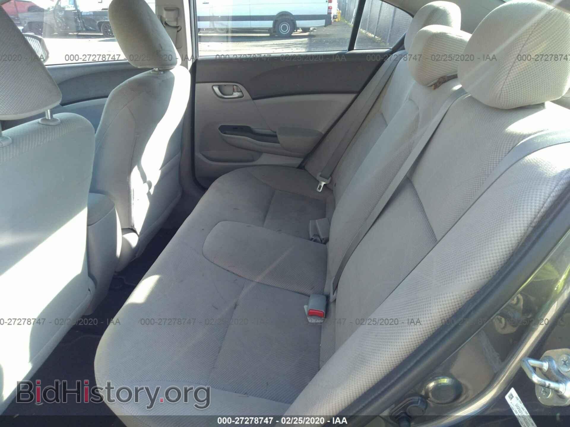 2012 Honda Civic - VIN: 2HGFB2F51CH608629 - Фото 8