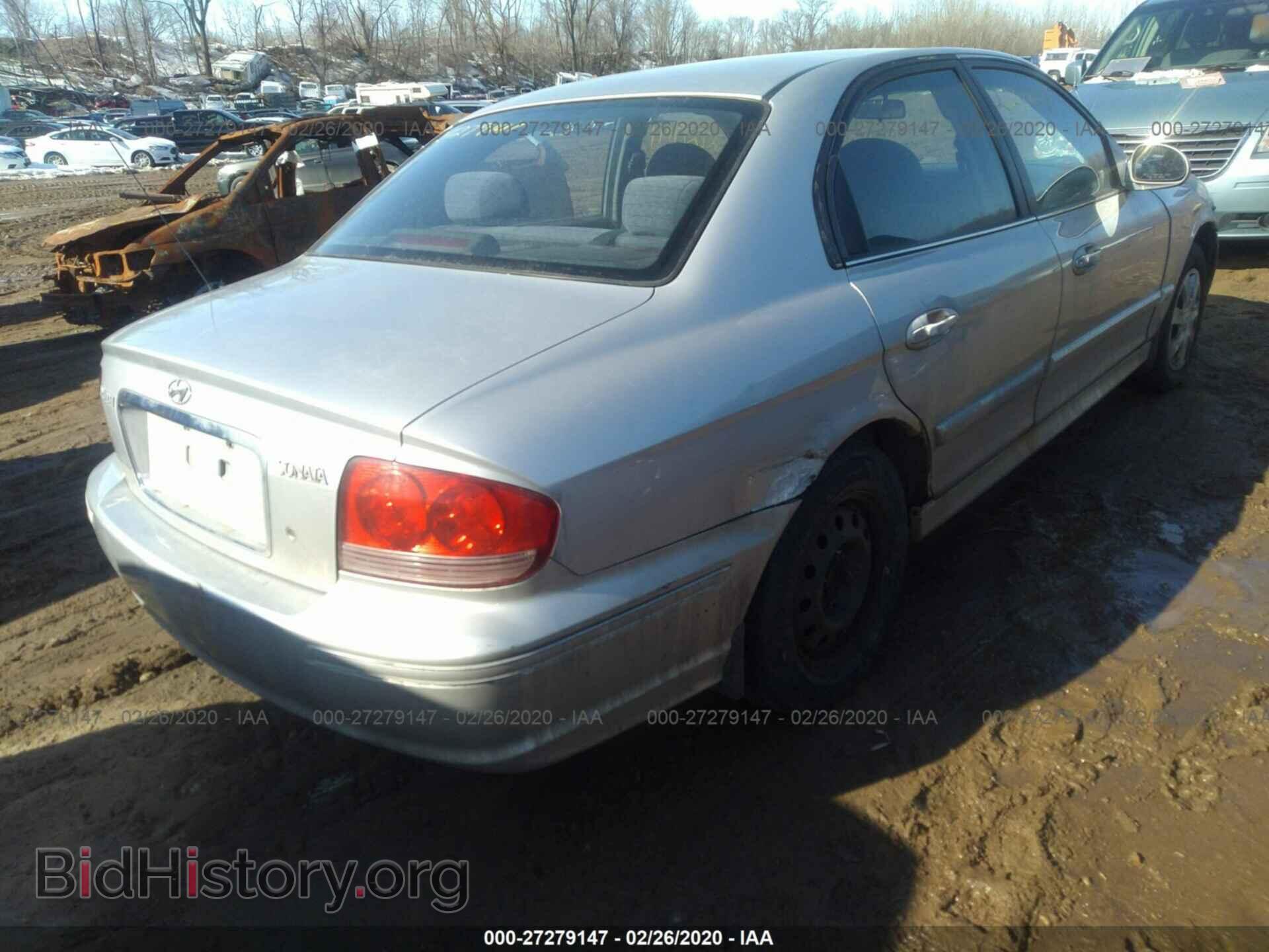 2005 HYUNDAI SONATA - VIN: KMHWF25S05A195593 - Фото 4