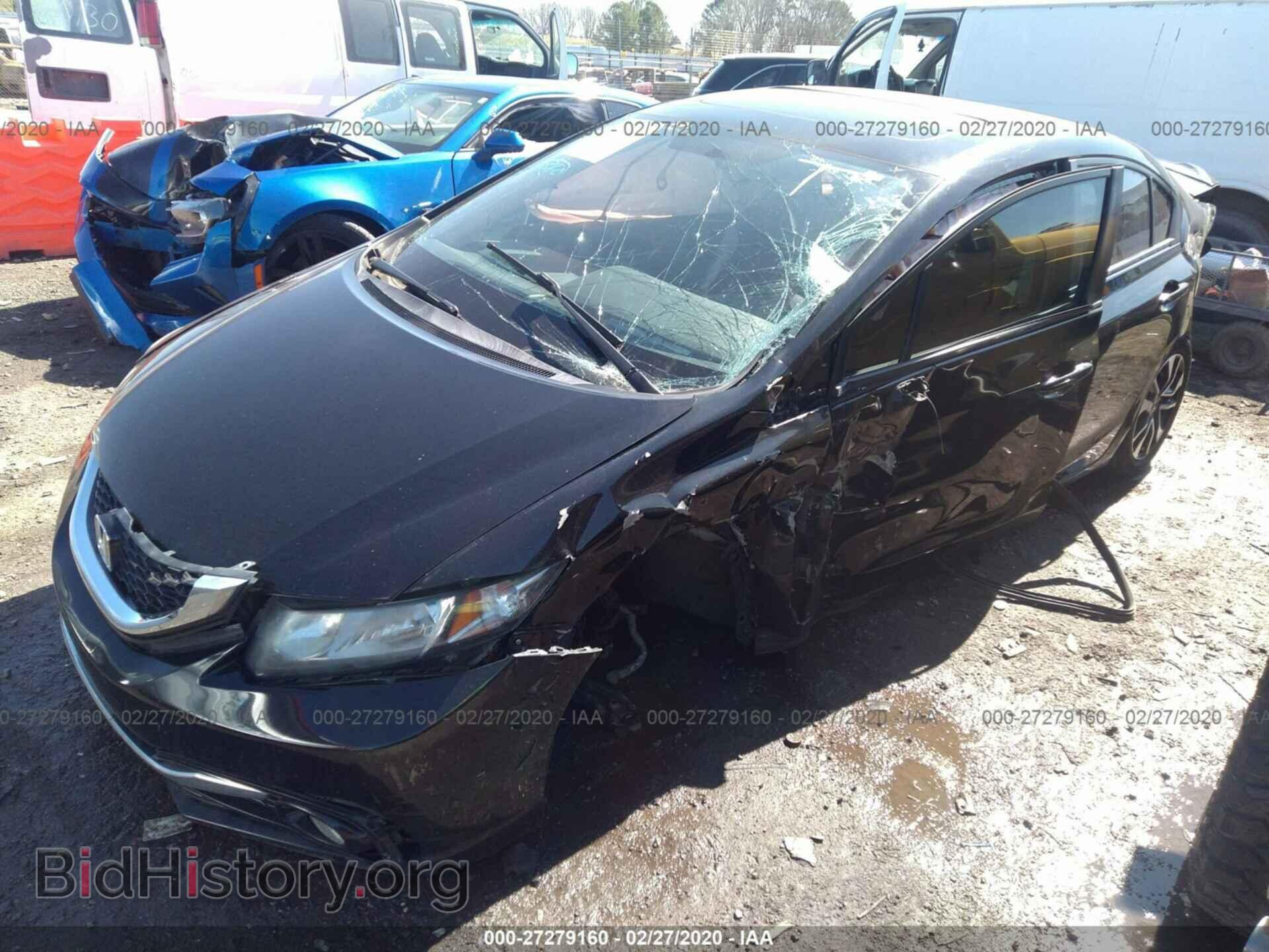 2013 HONDA CIVIC - VIN: 19XFB2F96DE034270 - Фото 2