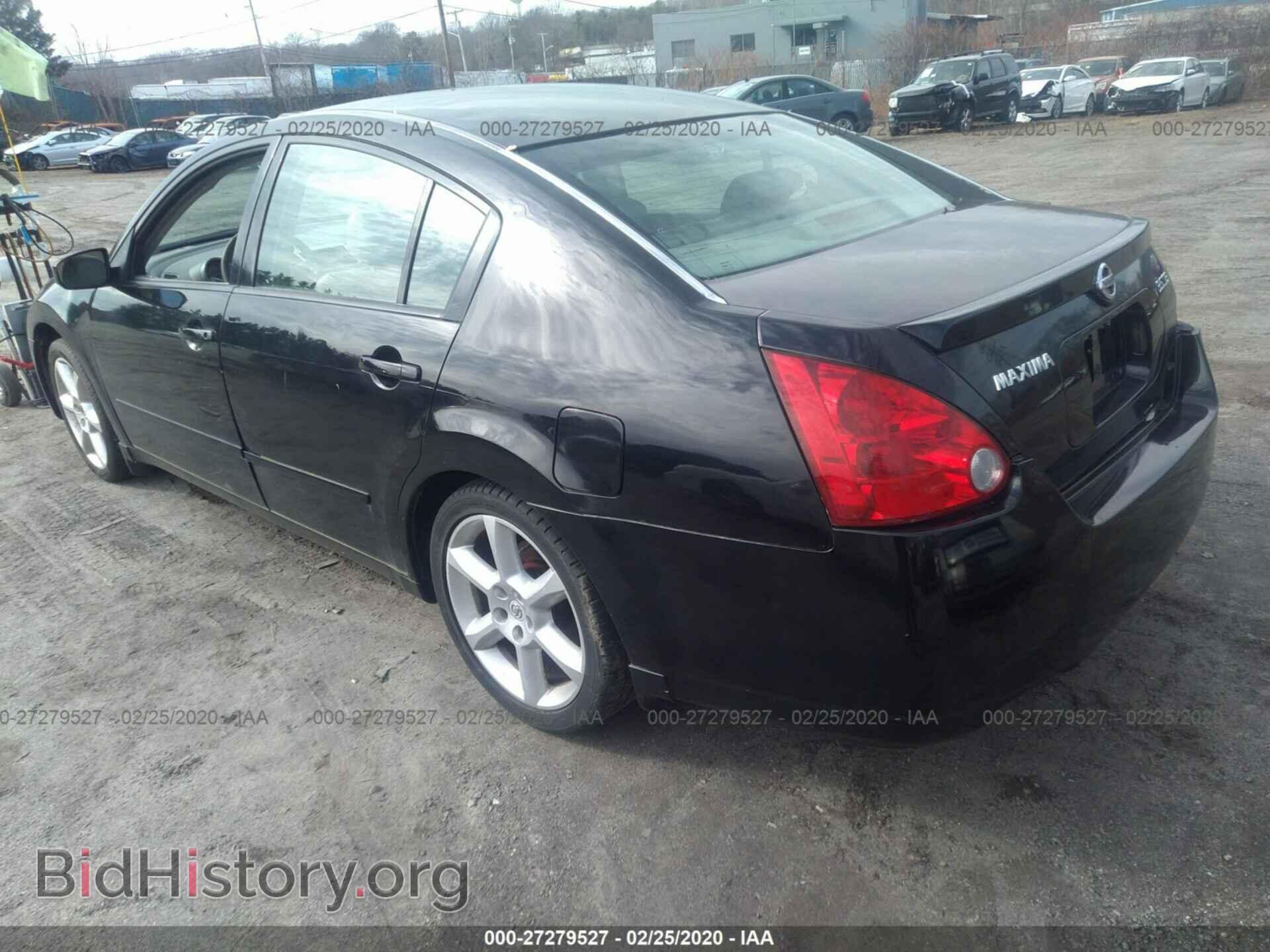 2006 NISSAN MAXIMA - VIN: 1N4BA41E66C836187 - Фото 3