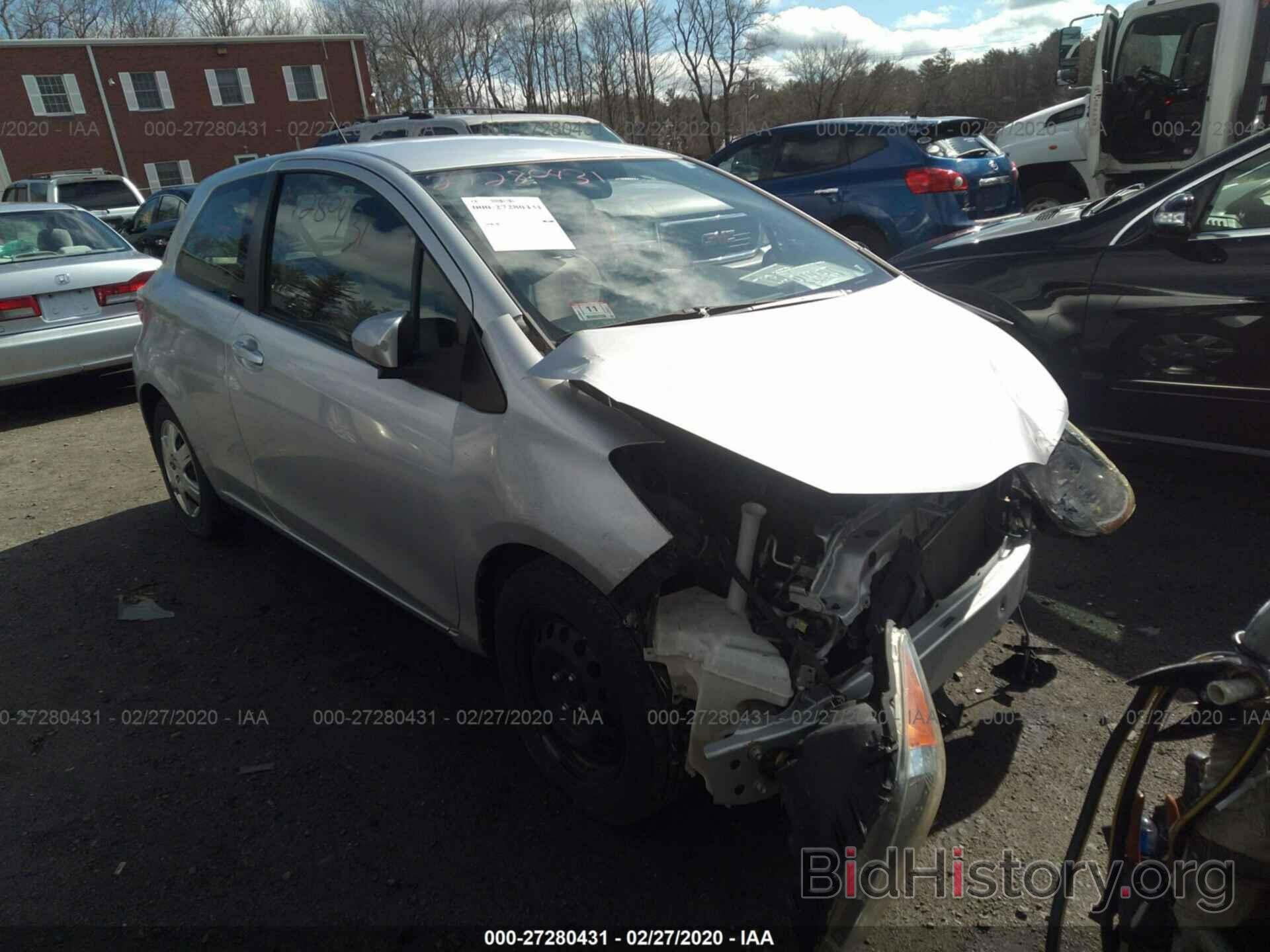 Photo JTDJTUD33CD517619 - TOYOTA YARIS 2012