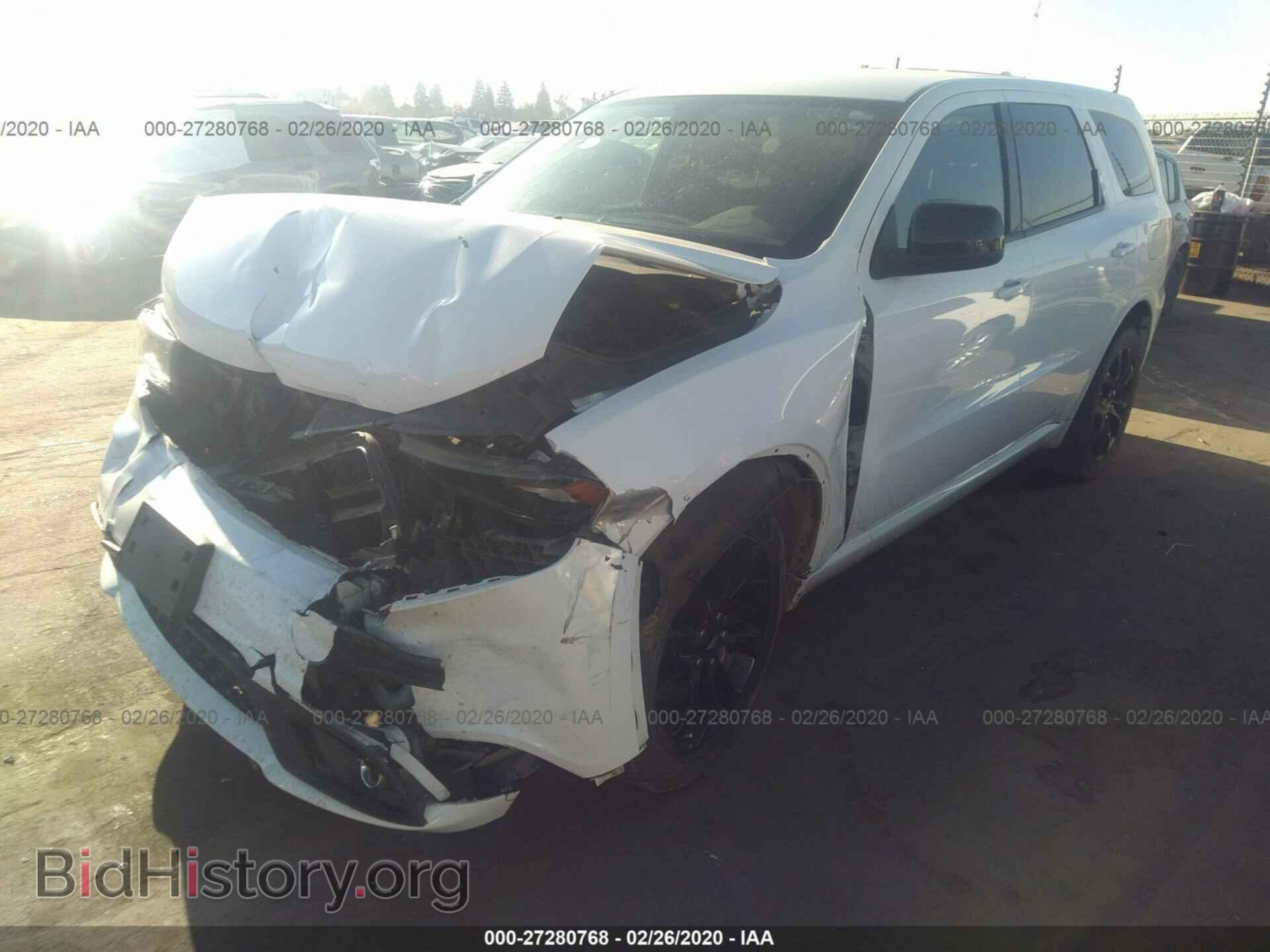 2019 DODGE DURANGO - VIN: 1C4RDHAG5KC534733 - Фото 2