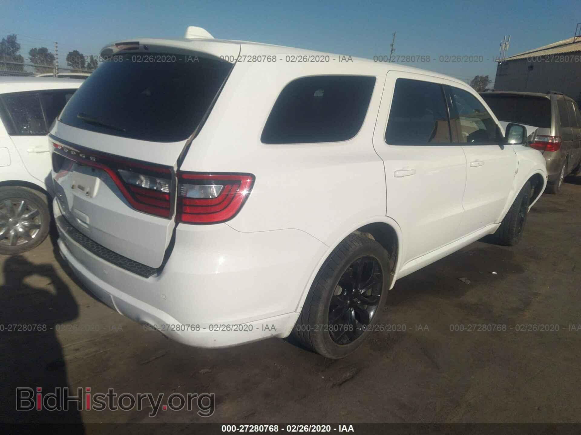 2019 DODGE DURANGO - VIN: 1C4RDHAG5KC534733 - Фото 4