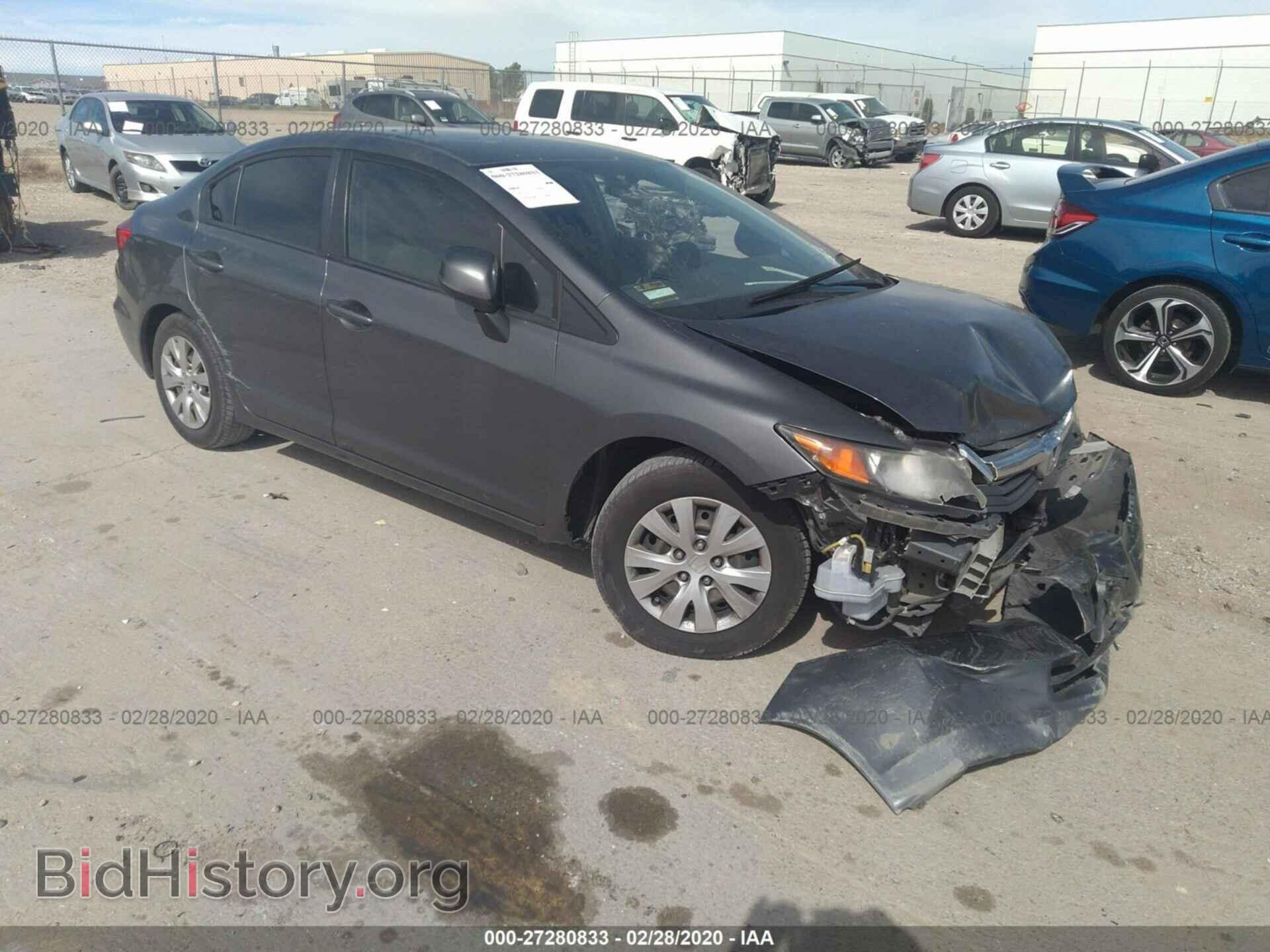 Фотография 19XFB2F52CE365262 - HONDA CIVIC 2012