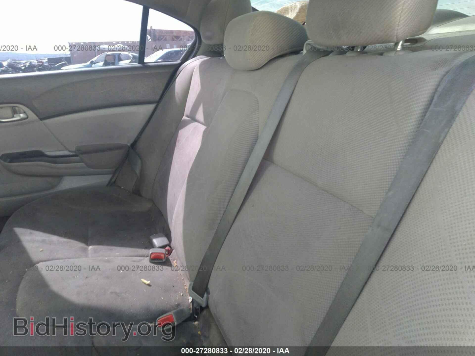 2012 HONDA CIVIC - VIN: 19XFB2F52CE365262 - Фото 8