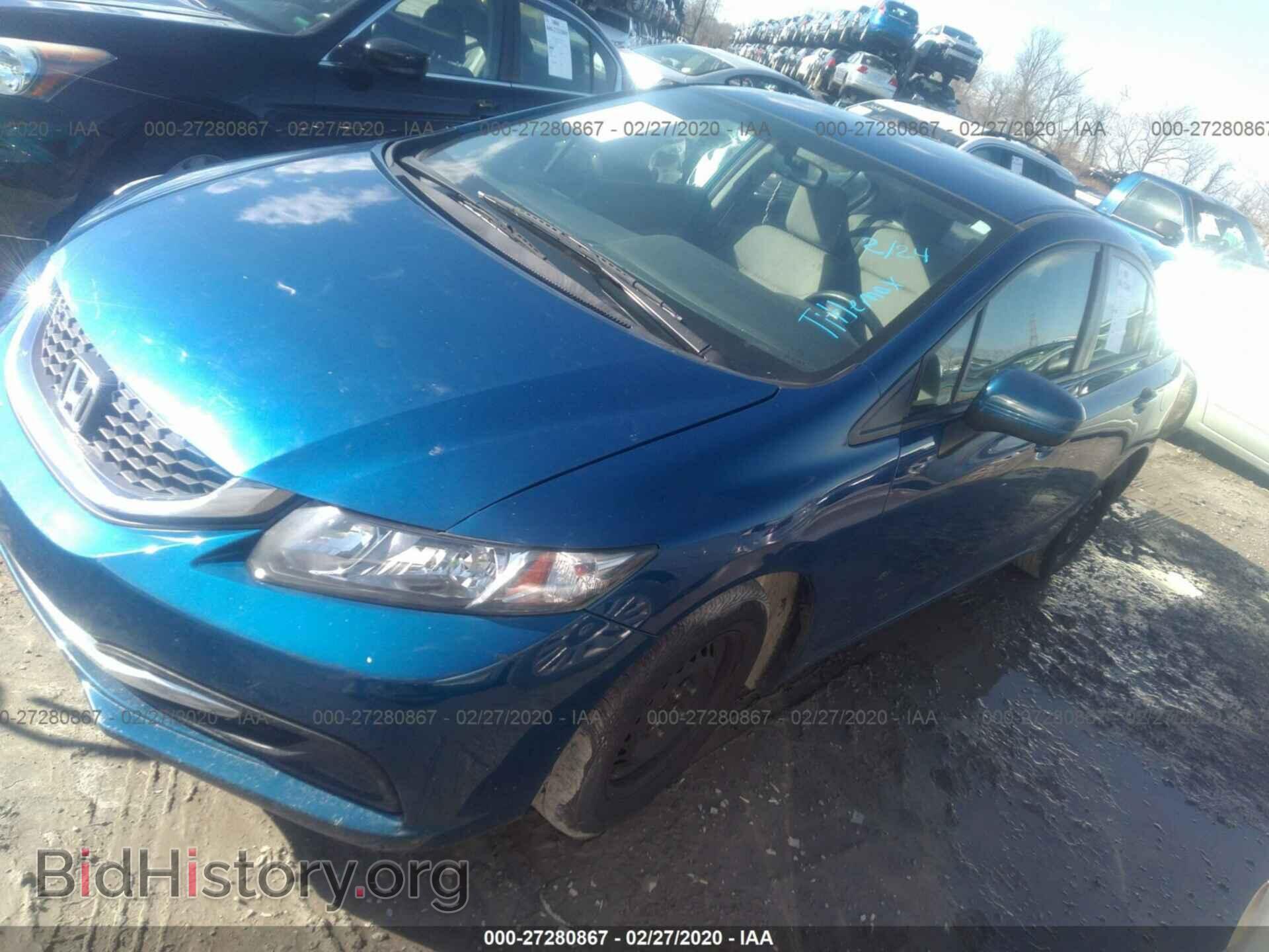 2014 HONDA CIVIC - VIN: 19XFB2F53EE235137 - Фото 2