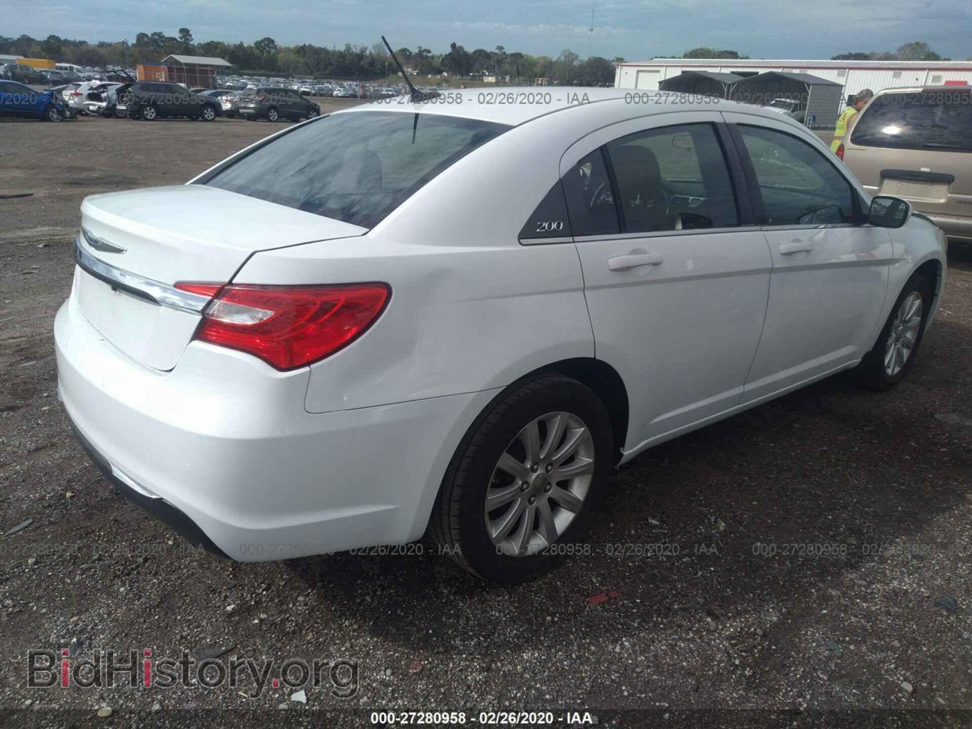 2013 CHRYSLER 200 - VIN: 1C3CCBBB2DN672461 - Photo 4