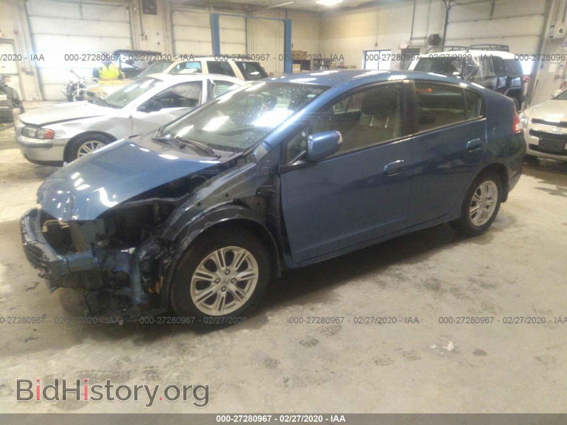 2010 HONDA INSIGHT - VIN: JHMZE2H72AS033835 - Фото 2