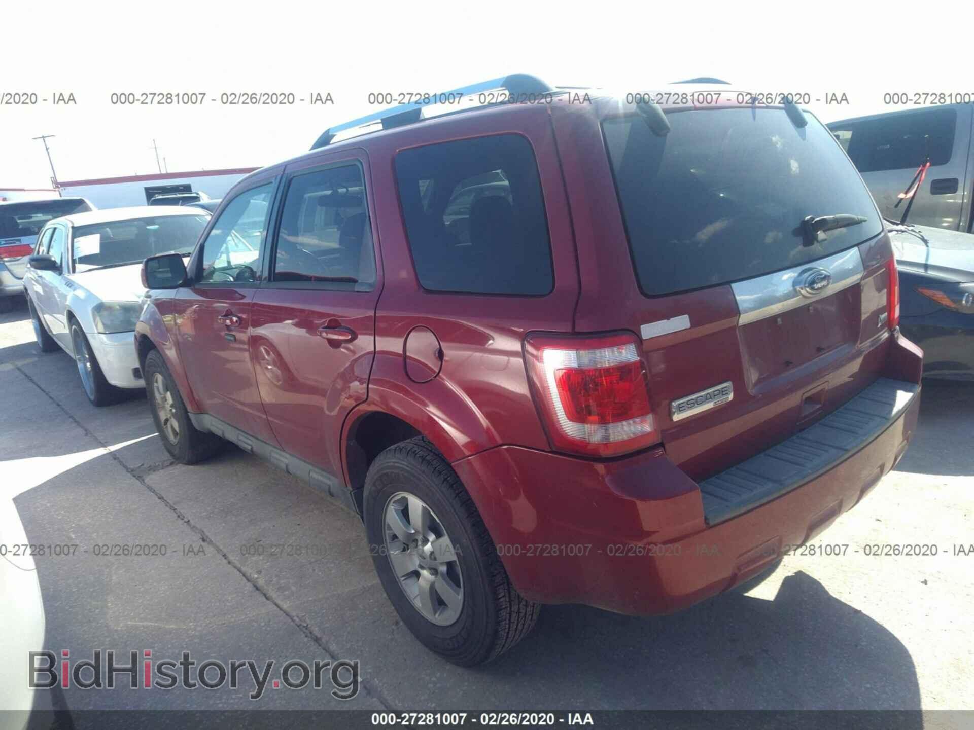 2011 FORD ESCAPE - VIN: 1FMCU0EG6BKA22661 - Фото 3