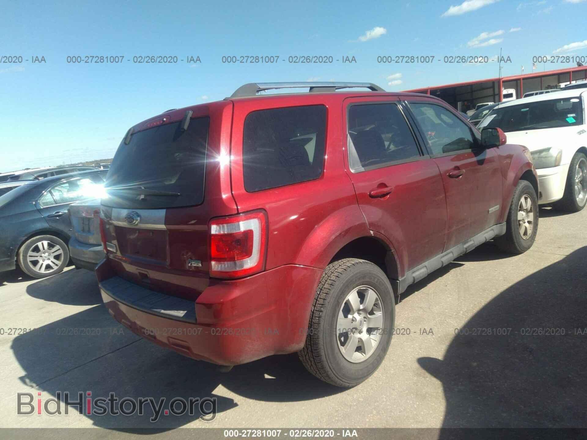 2011 FORD ESCAPE - VIN: 1FMCU0EG6BKA22661 - Фото 4