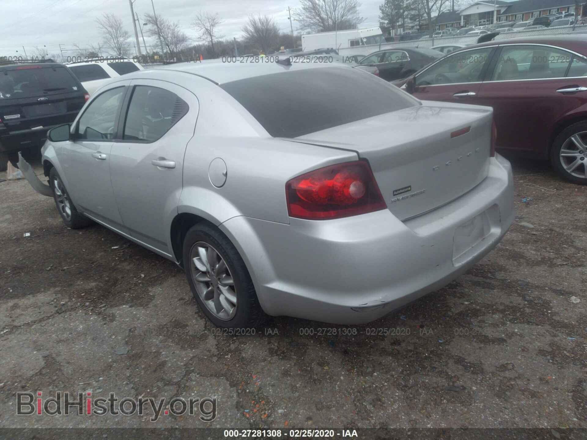 2012 DODGE AVENGER - VIN: 1C3CDZAB2CN220743 - Photo 3