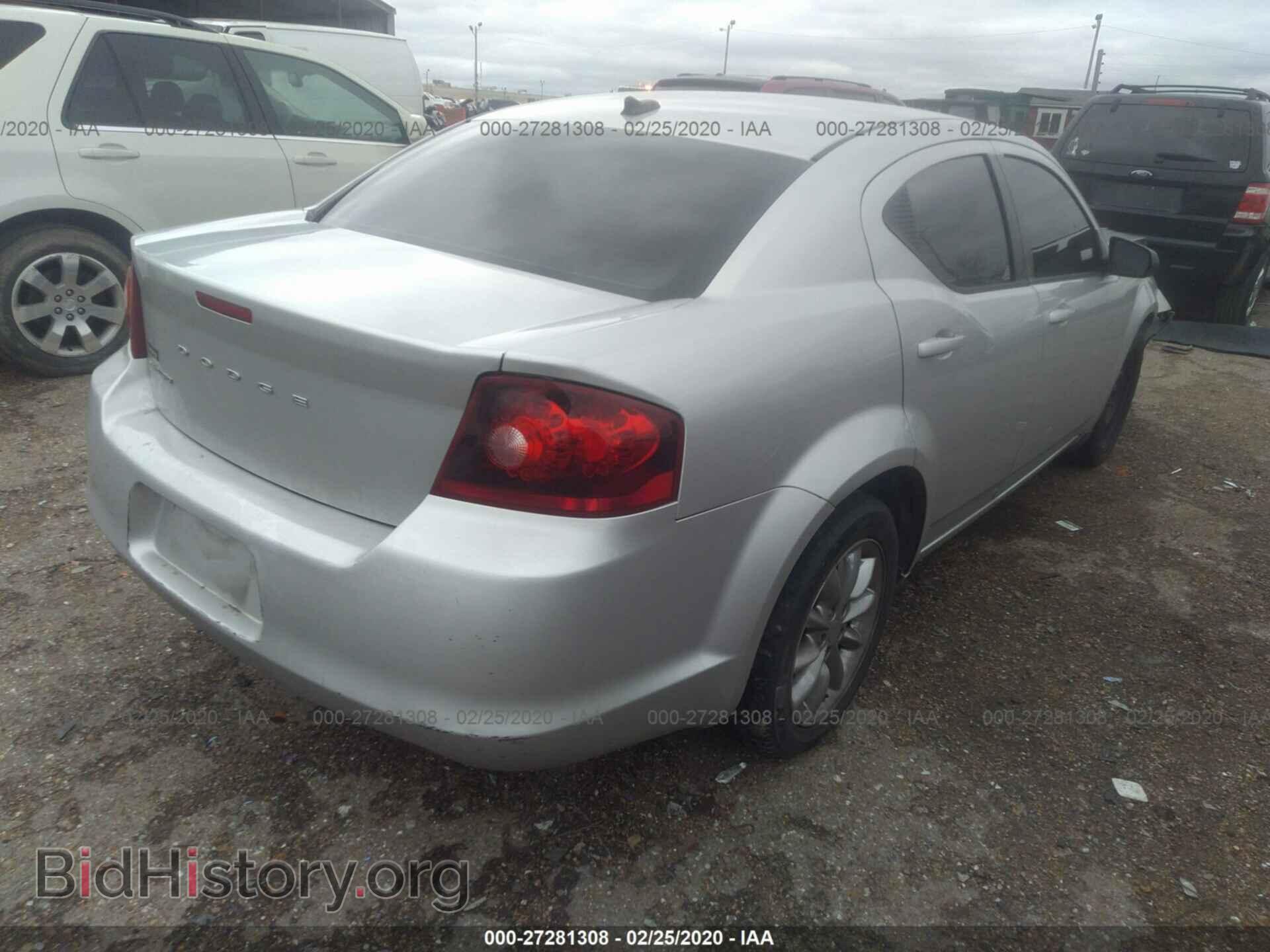 2012 DODGE AVENGER - VIN: 1C3CDZAB2CN220743 - Photo 4